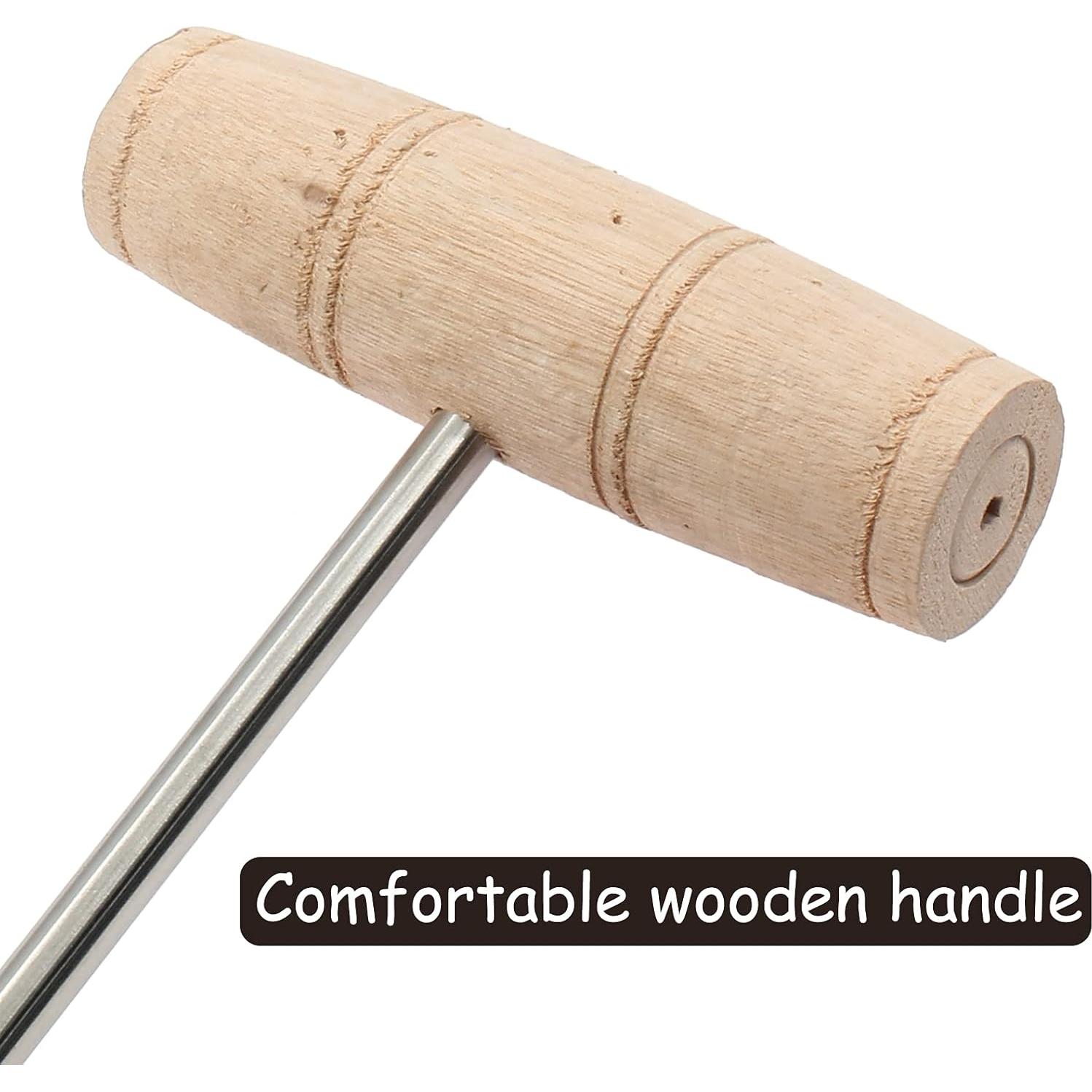 Ganchos de Carne Bonsicoky 2PCS Acero Inoxidable 17.78 cm