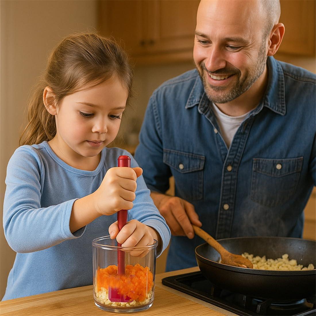 Picadora de Carne Manual Emotionlin 5 Cuchillas Sin Rayones