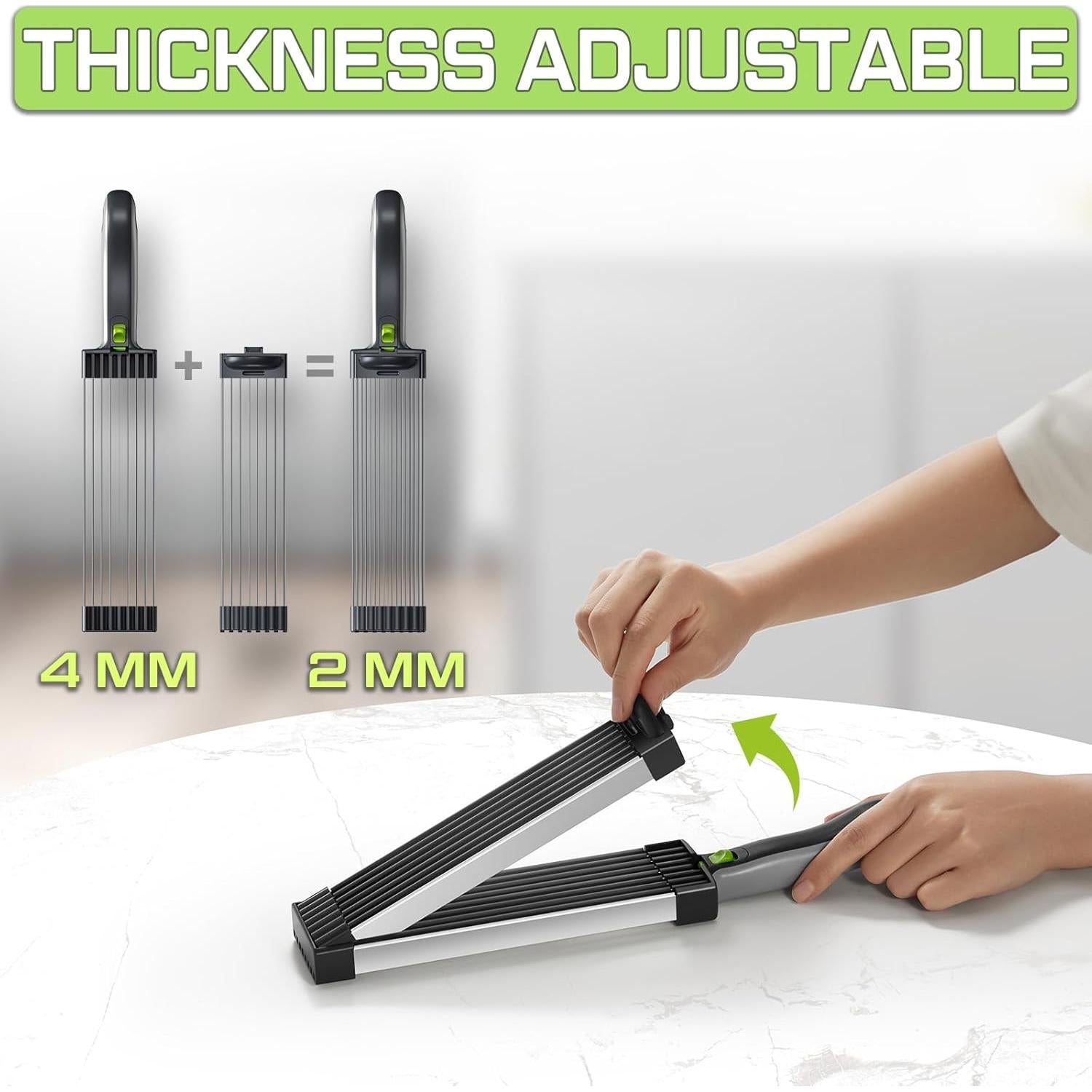 Cortador de Carne Manual ONCE PARA TODOS - Acero Inoxidable 21.5 cm