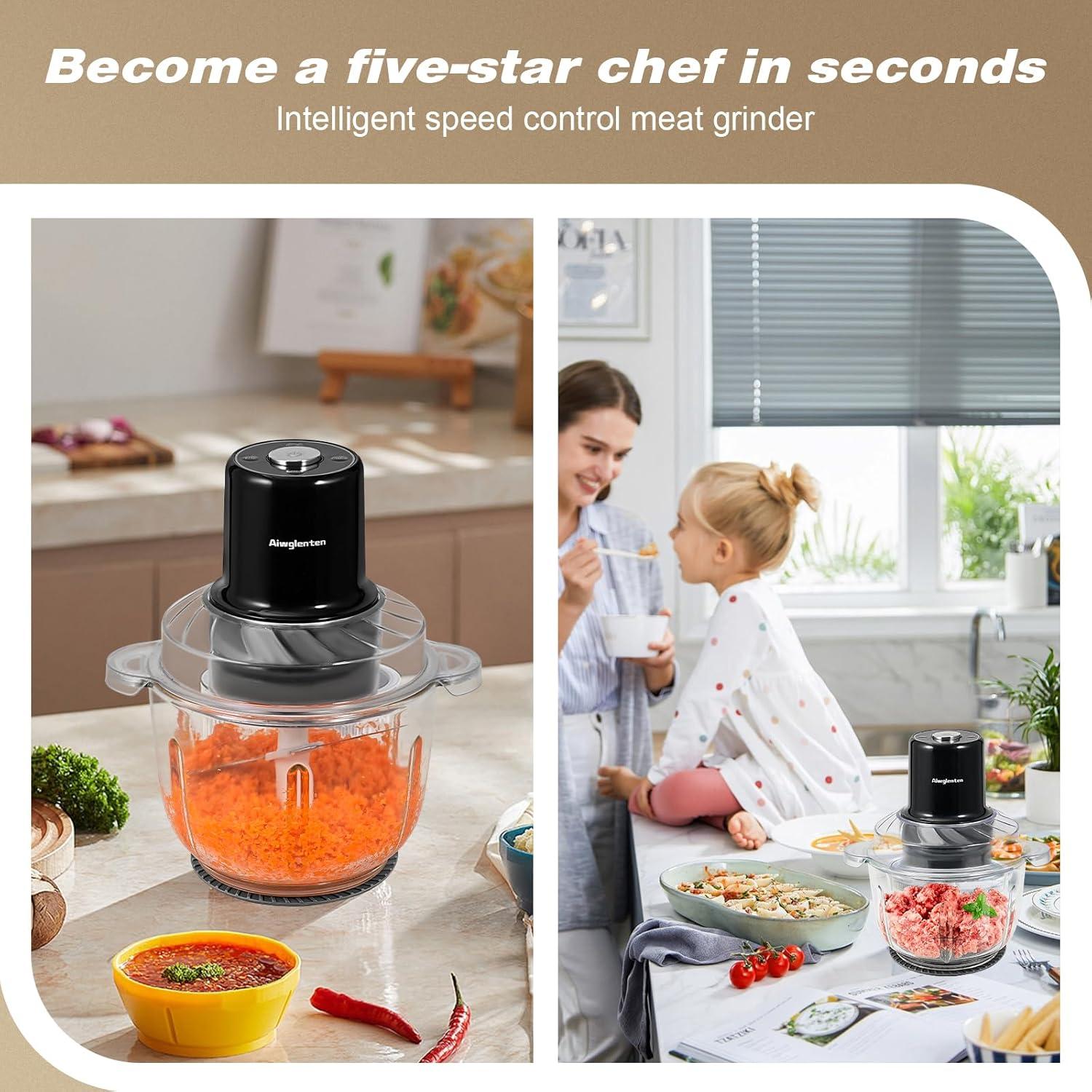 Batidora de Mano Aiwglenten AIW005 2 Velocidades 8 Tazas