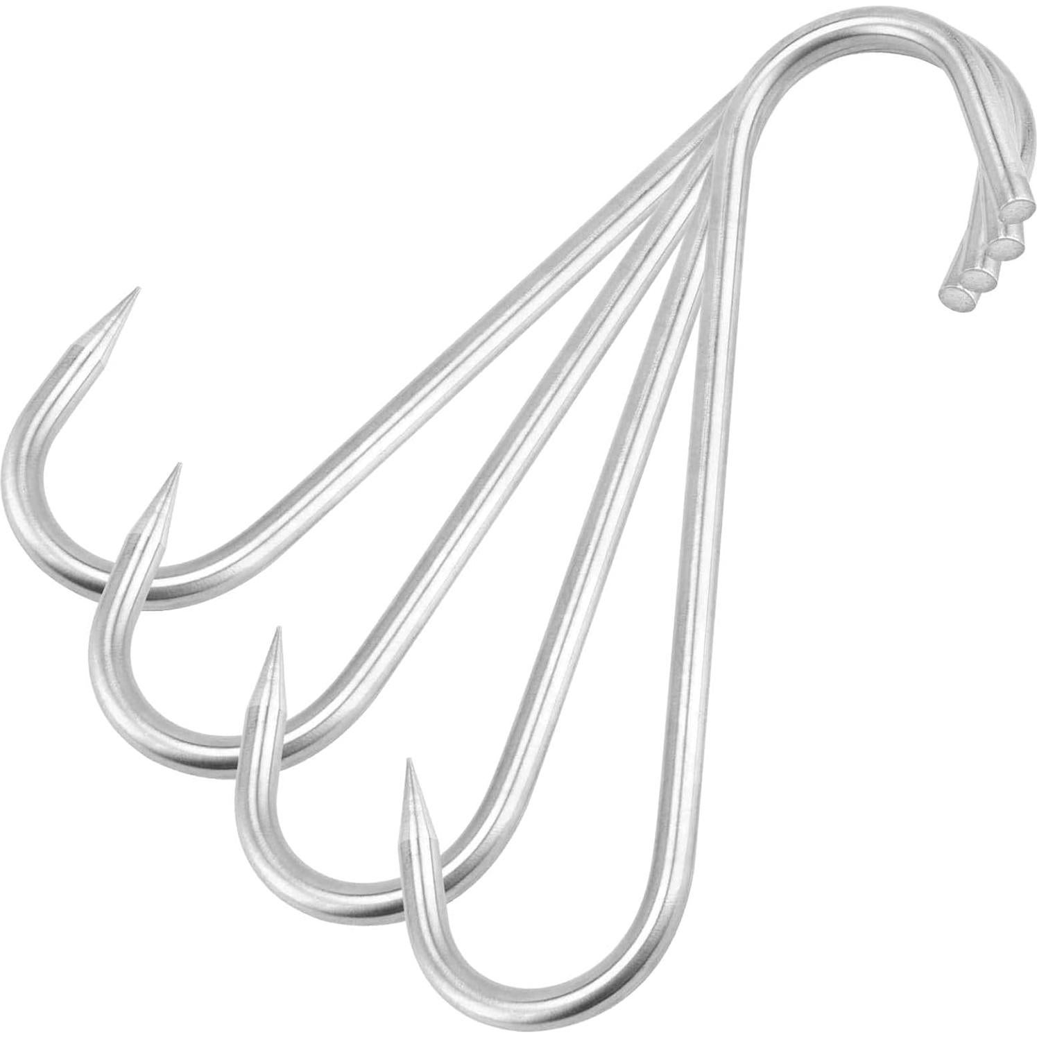 Ganchos de Carne JAPCHET 20 Piezas Acero Inoxidable 22.5 cm