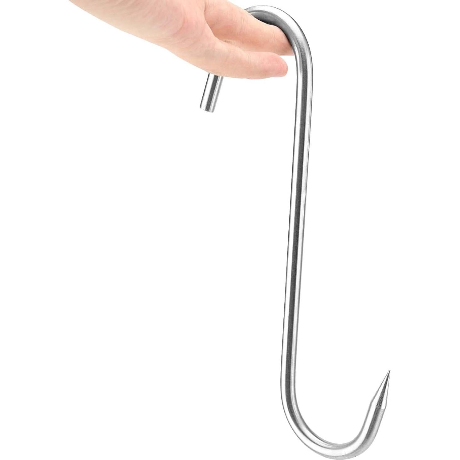 Ganchos de Carne JAPCHET 20 Piezas Acero Inoxidable 22.5 cm