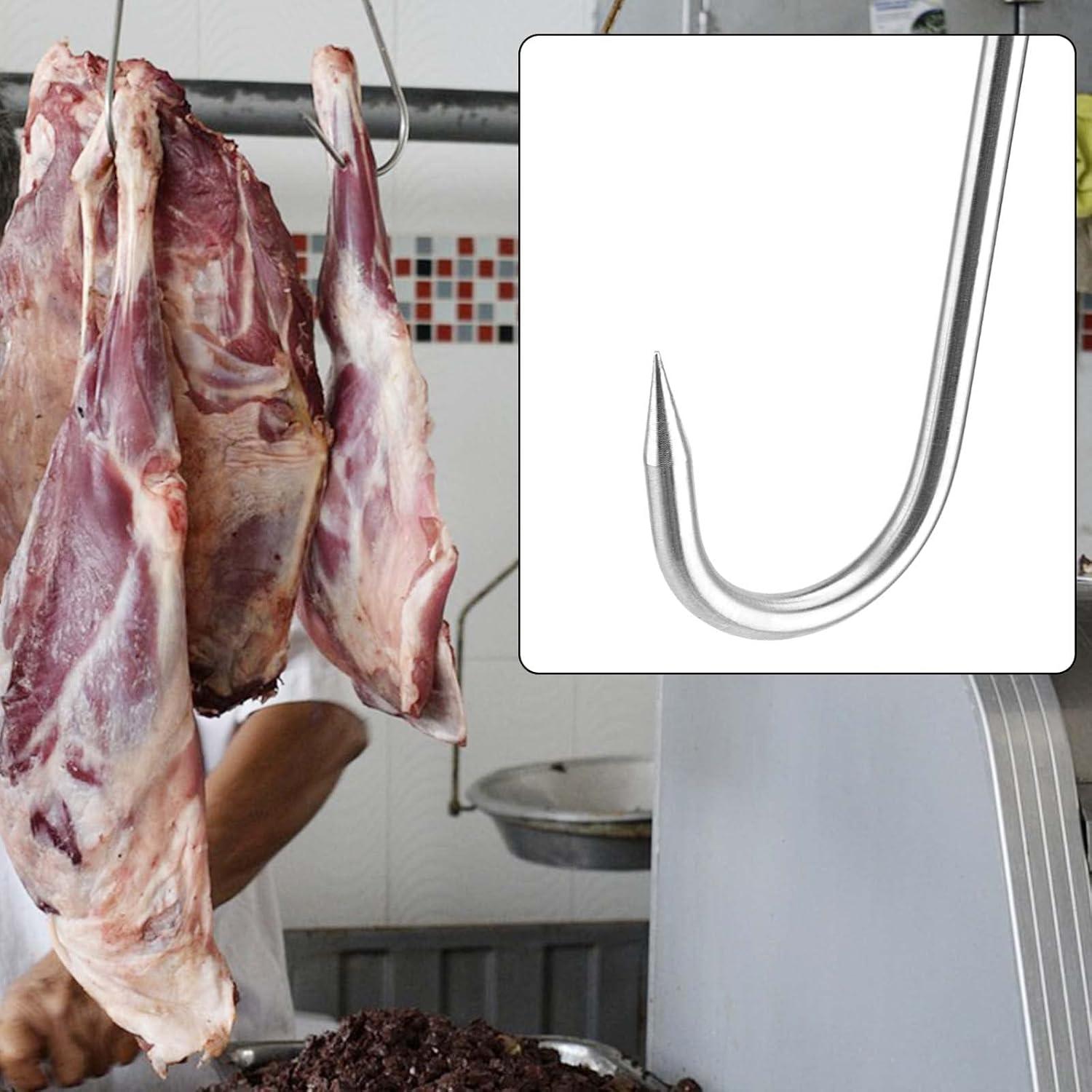 Ganchos de Carne JAPCHET 20 Piezas Acero Inoxidable 22.5 cm