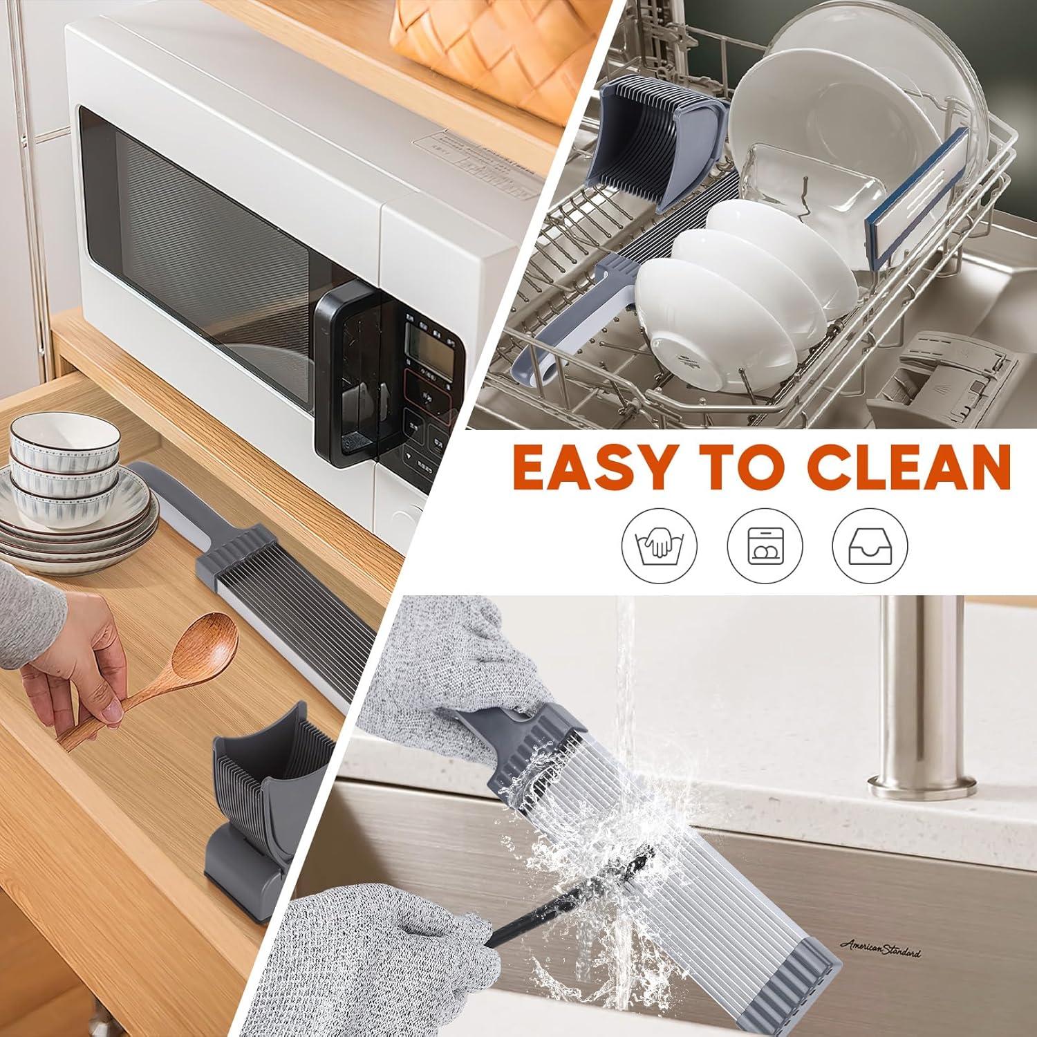 Cortador de Carne Manual ChuTonTu 20.32 cm Gris Ajustable