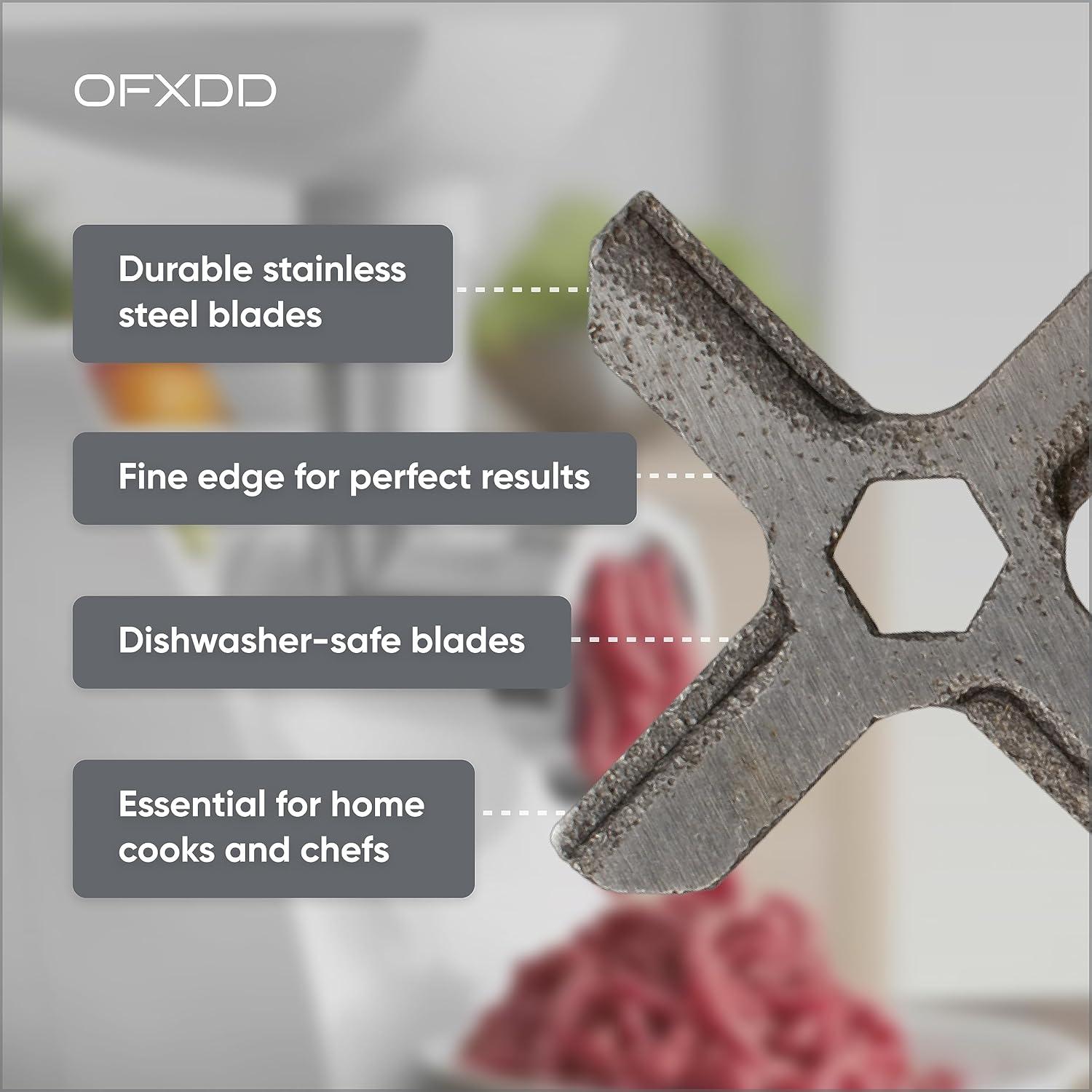 Cuchilla de Picadora de Carne OFXDD #5 Acero Inoxidable 30g