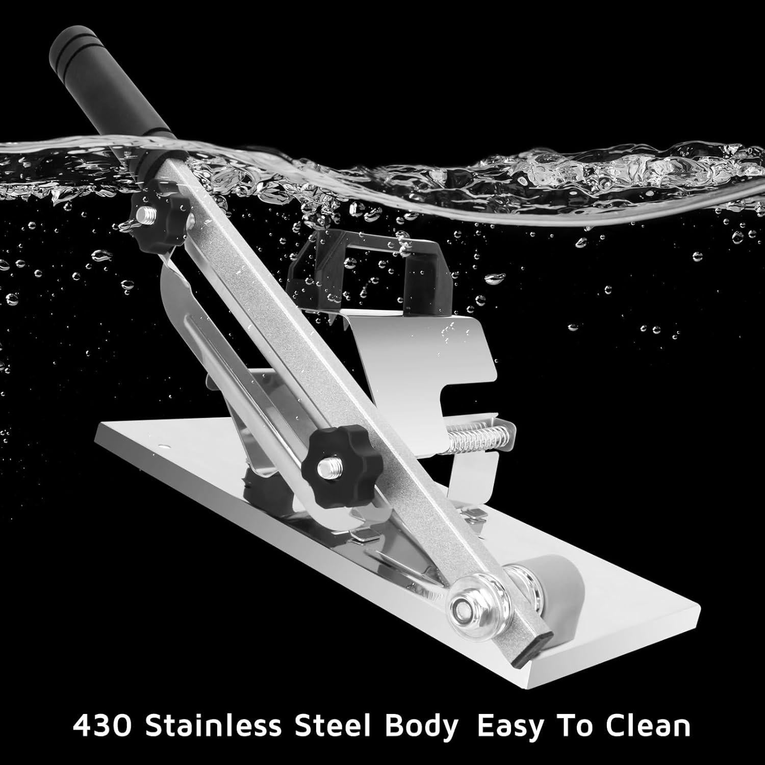 Cortadora de Carne Manual WRJMV de Acero Inoxidable 17 cm