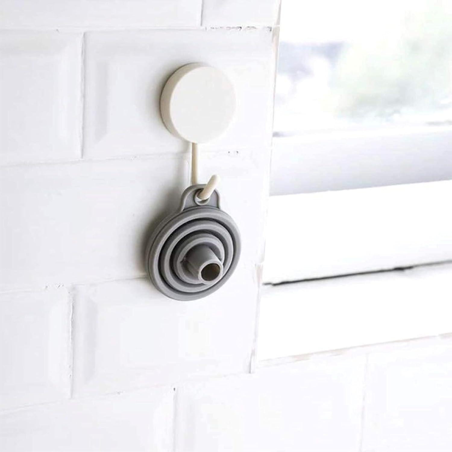 Juego de 2 Embudos Plegables de Silicona Mistifi - Grado Alimenticio