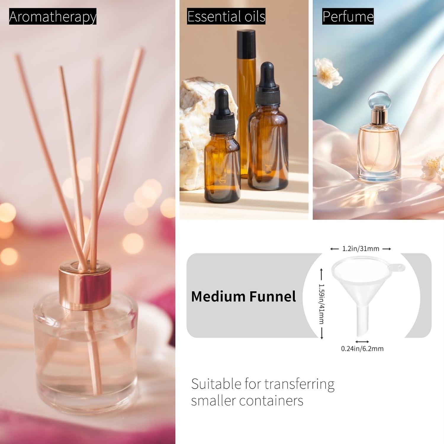 Kit de 9 Embudos de Cocina con Cuentagotas - SWJLR