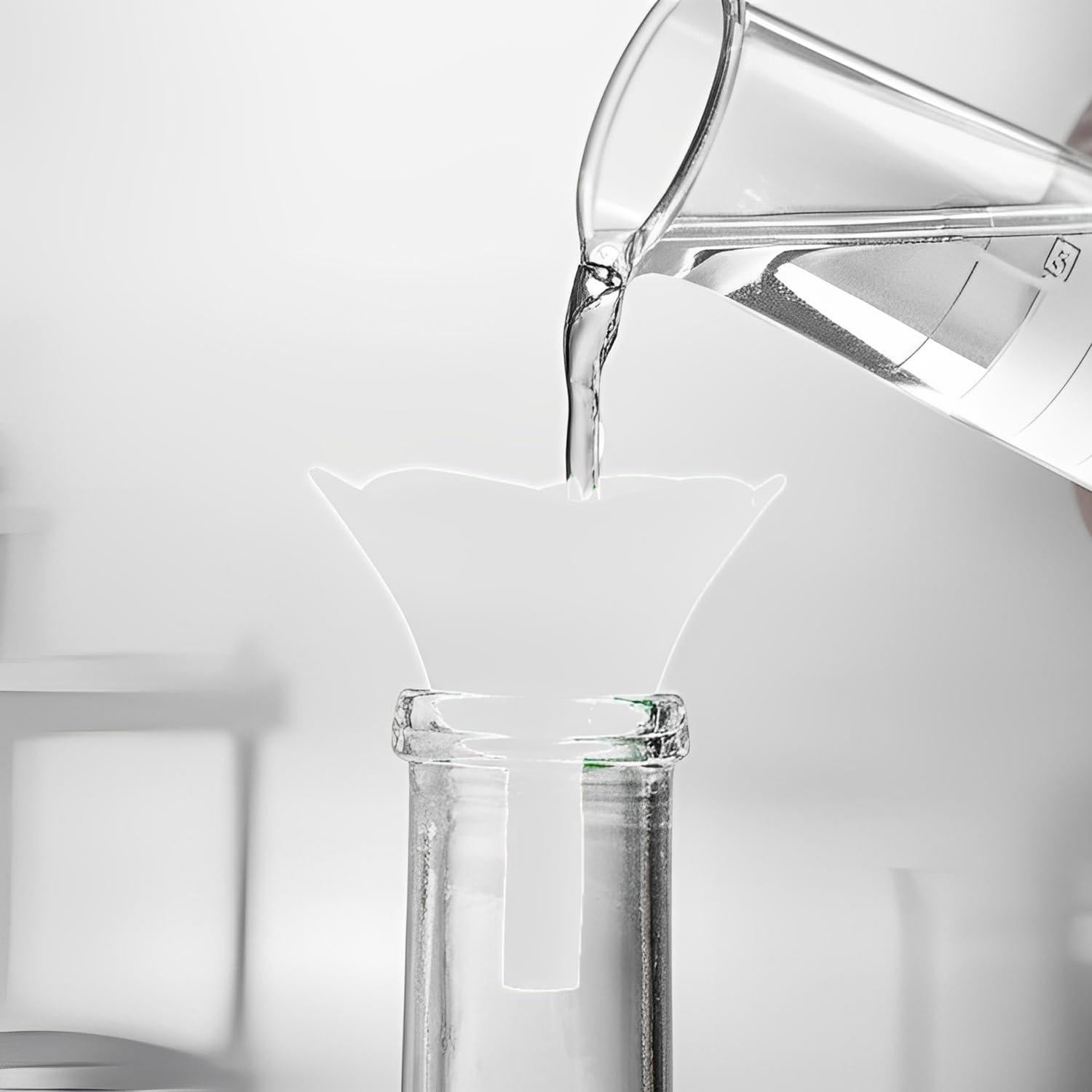 Juego de Embudos de Silicona NiuXTool 3 Piezas - Flexibles y Plegables