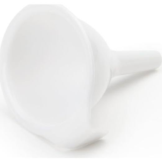 Embudo de Plástico Fox Run 6.35 cm Blanco Durable