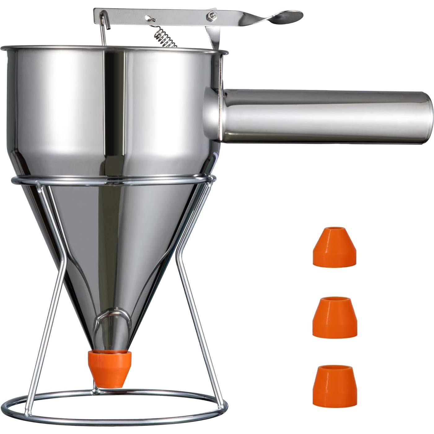 Dispensador de Masa para Panqueques MyLifeUNIT 1.2L Acero Inoxidable