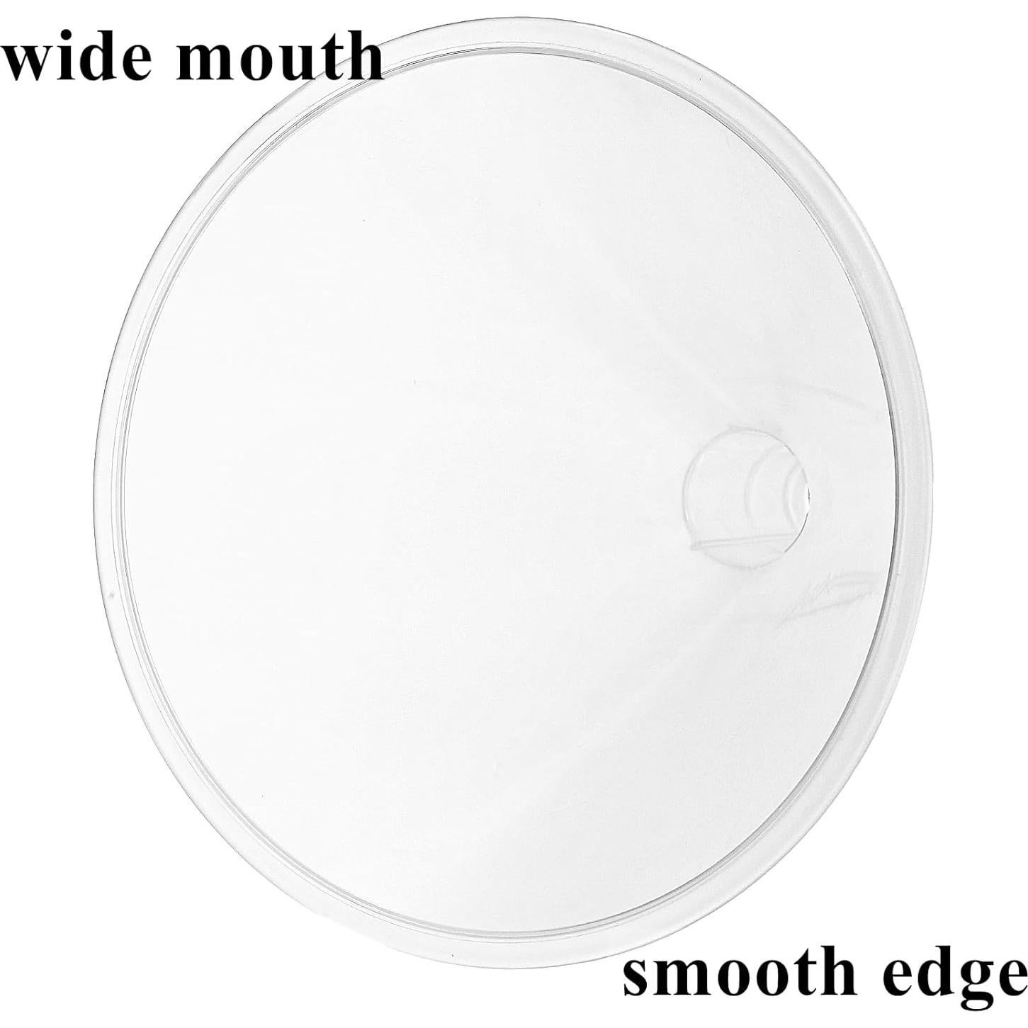 Juego de 20 Embudos de Plástico Tebery 11.9 cm Boca Ancha