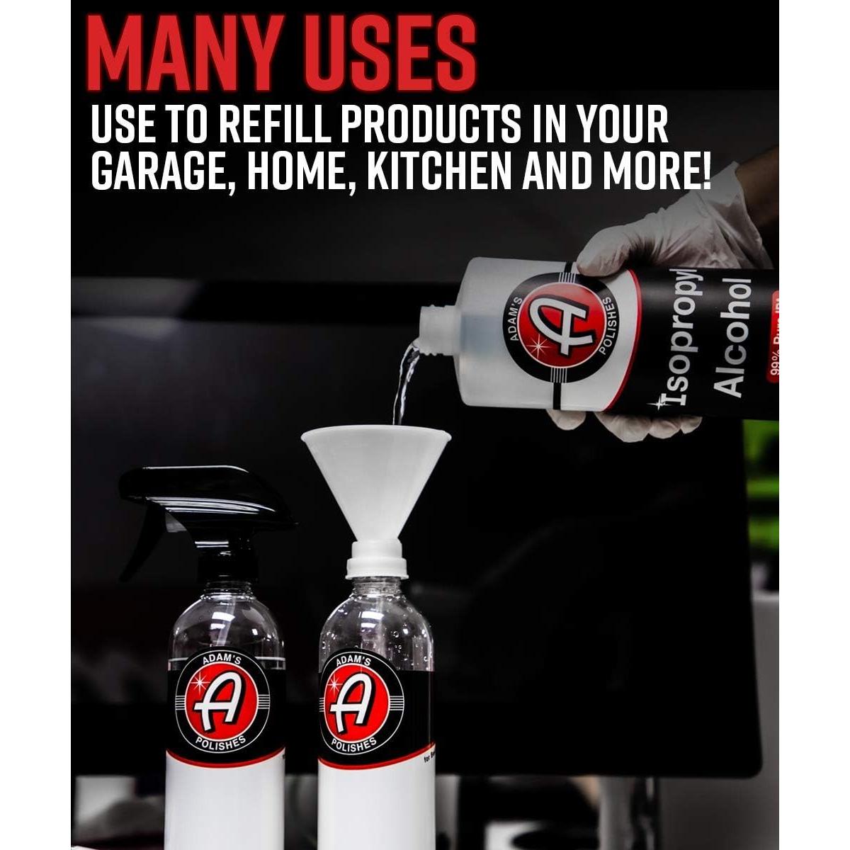 Embudo Rosqueado Adam's Polishes 0.47L para Botellas Spray
