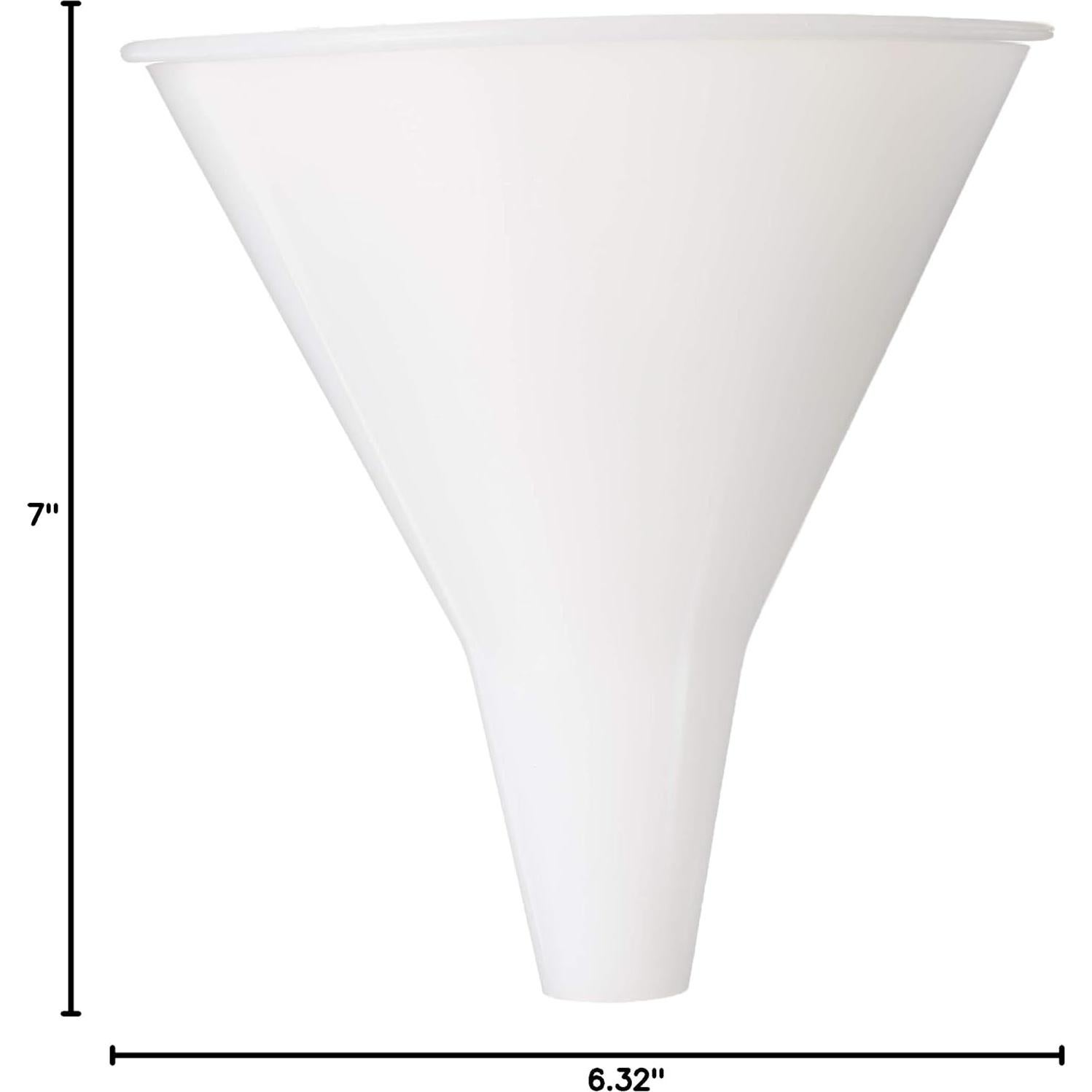 Embudo de Plástico Hutzler 0.9L Ancho para Cocina