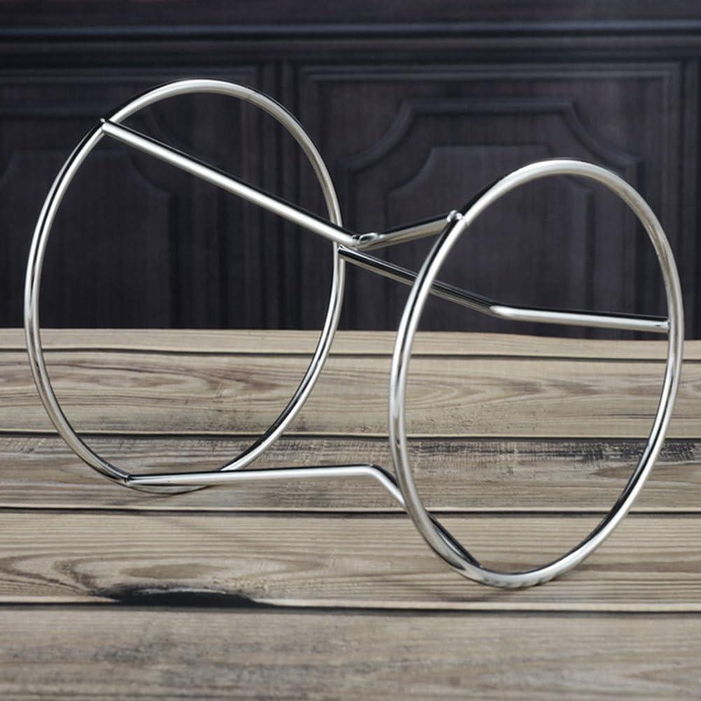 Soporte de embudo de acero inoxidable Tofficu 17x14 cm