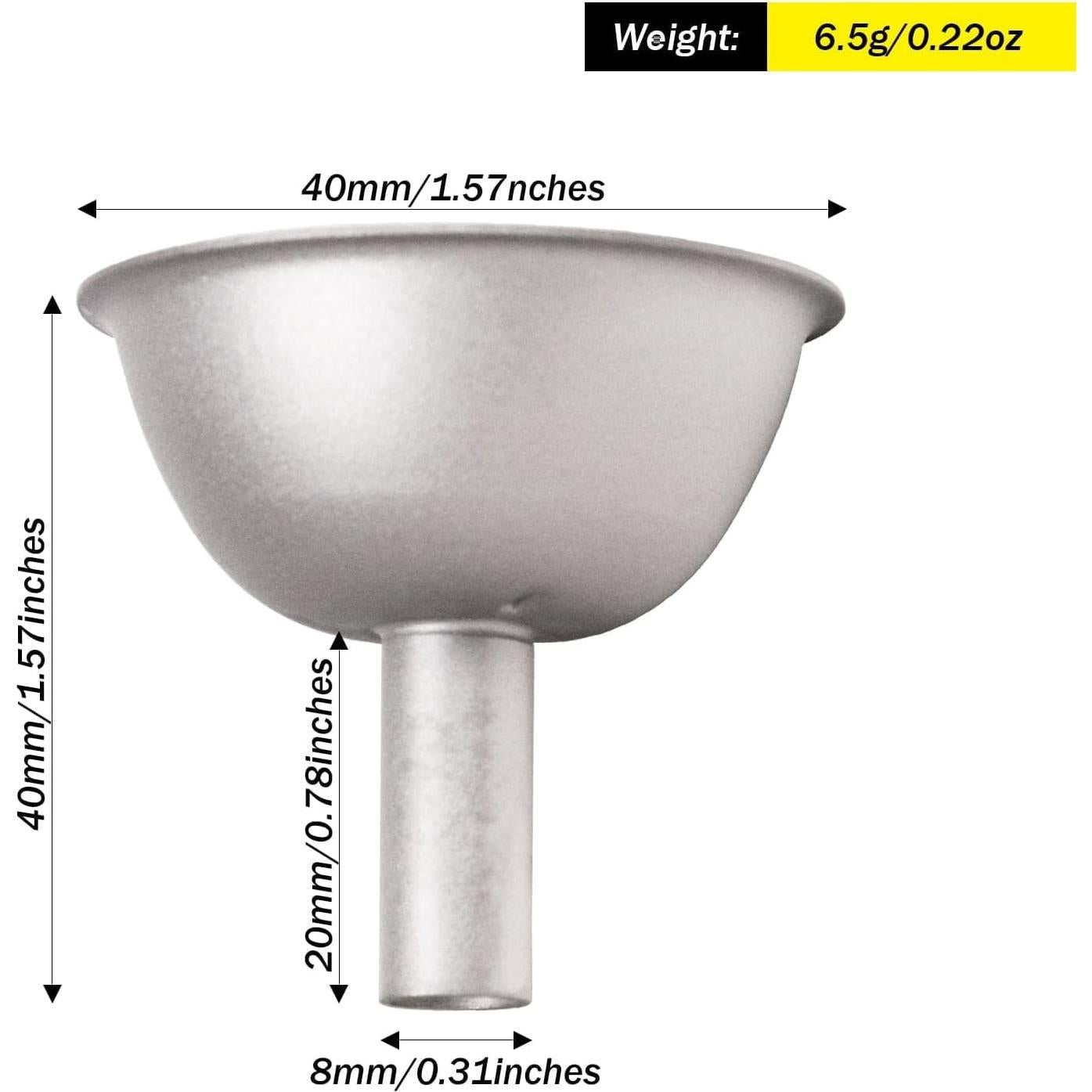 Embudo de Titanio SilverAnt para Frasco de Cadera 200 ml