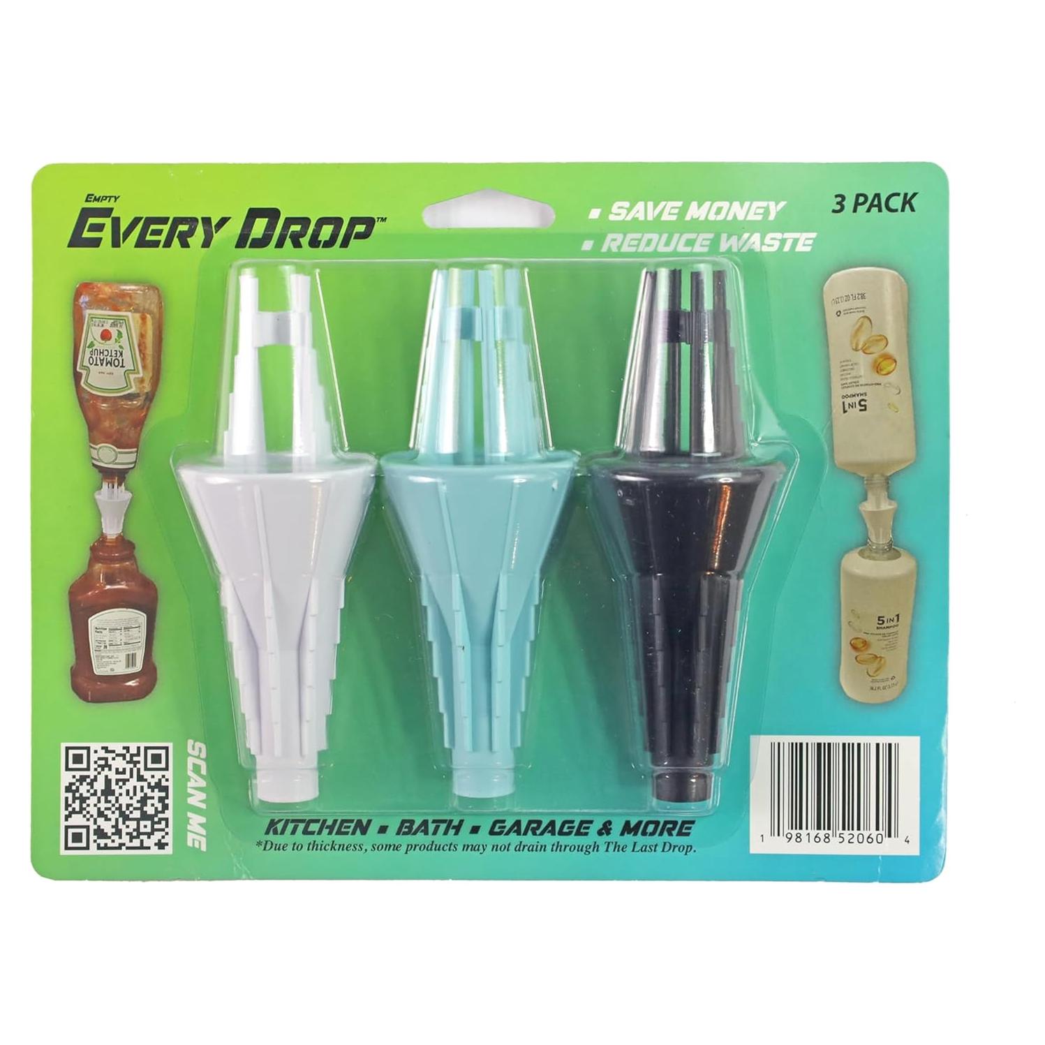Kit de Vaciamiento de Botellas Universal JCK Innovations 3 Pzs