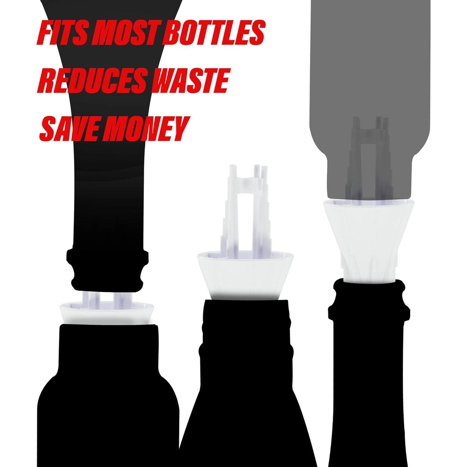 Kit de Vaciamiento de Botellas Universal JCK Innovations 3 Pzs