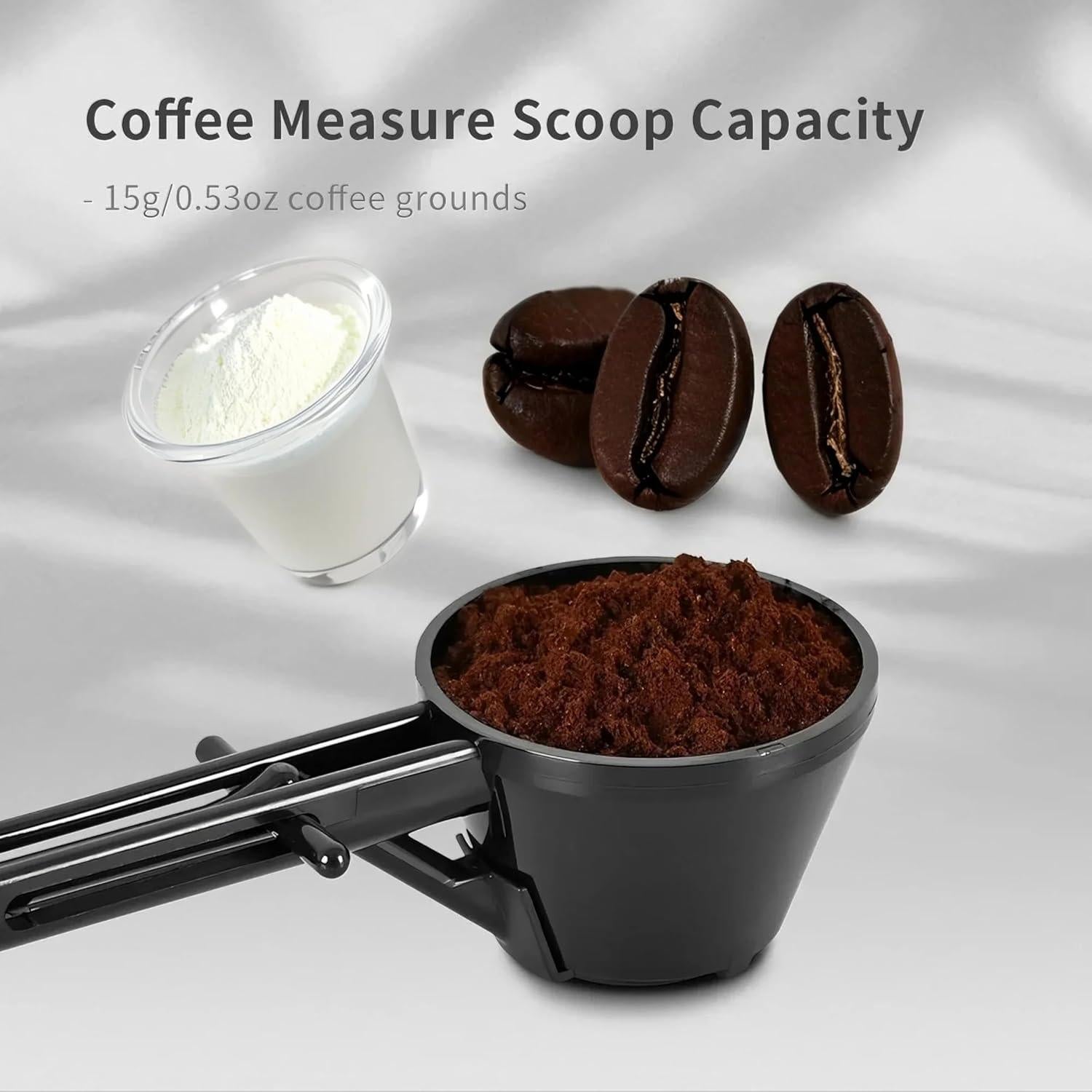 Cuchara 2-en-1 con Embudo Ainovi para Polvo - 18.7cm