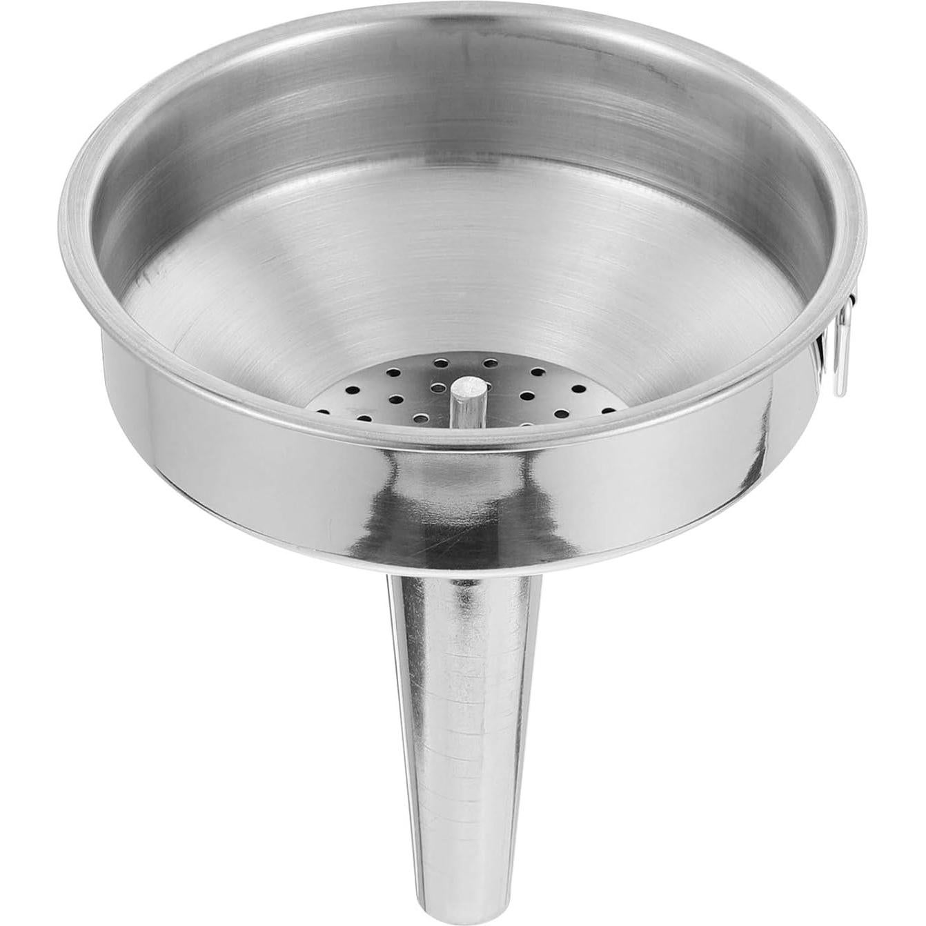 Embudo de Acero Inoxidable Hemoton 10cm para Cocina