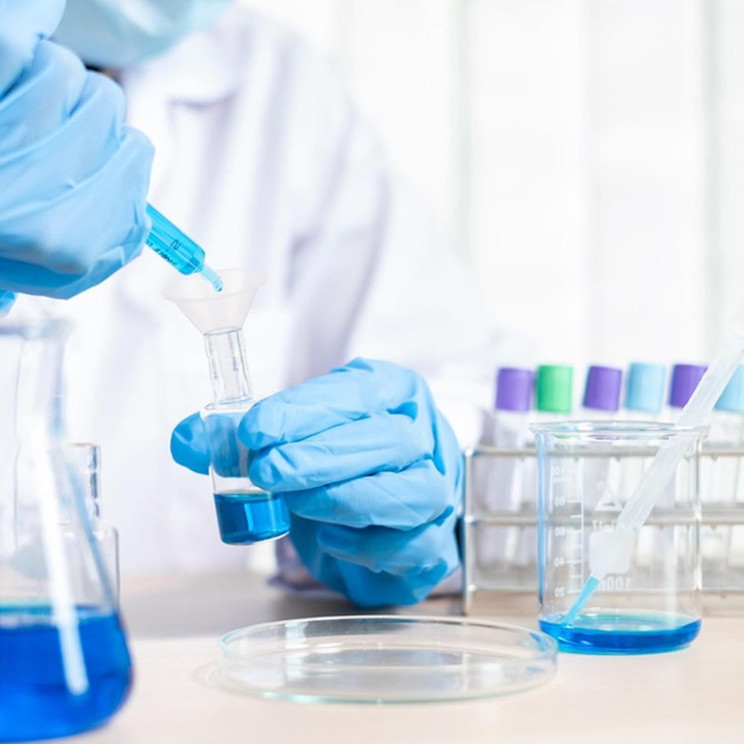 Juego de 20 Embudos de Plástico RHBLME, Boca Ancha 5.08 cm