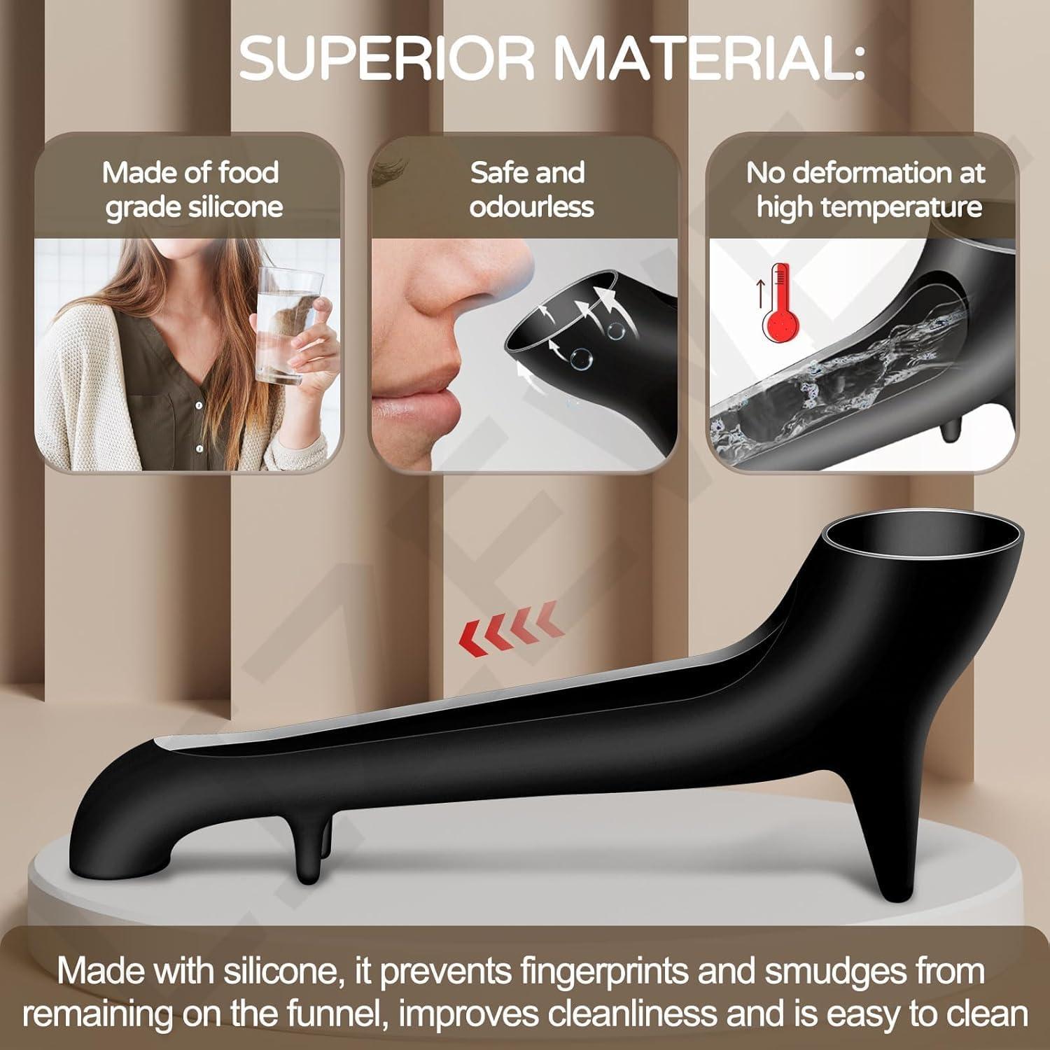 Embudo de Silicona para Tanque de Agua Cafetera Breville