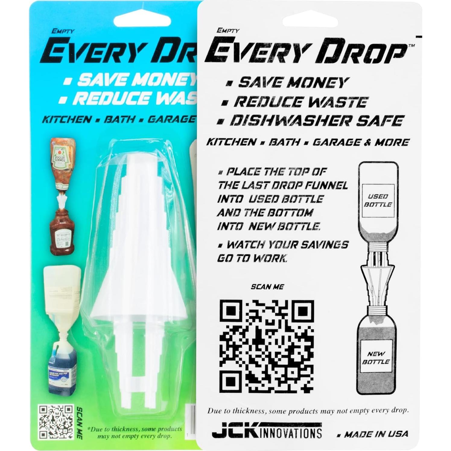 Kit de Vaciamiento Universal JCK Innovations para Botellas