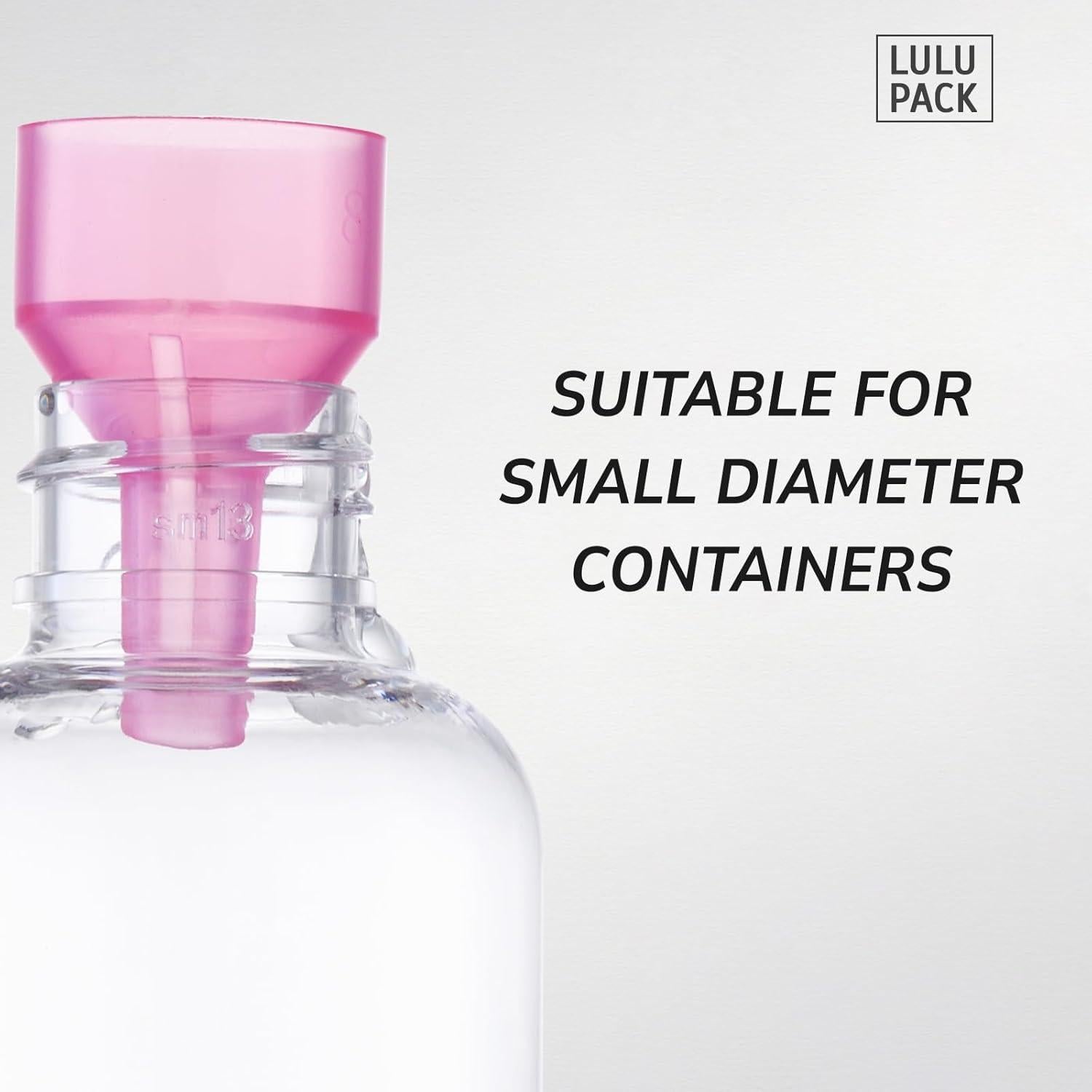 Embudo Pequeño Lulupack para Llenar Botellas - 8 Piezas