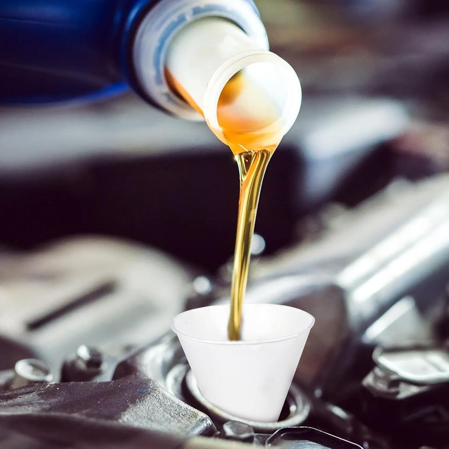 60 Embudos de Papel Desechables para Aceite Lemecima 8.89cm