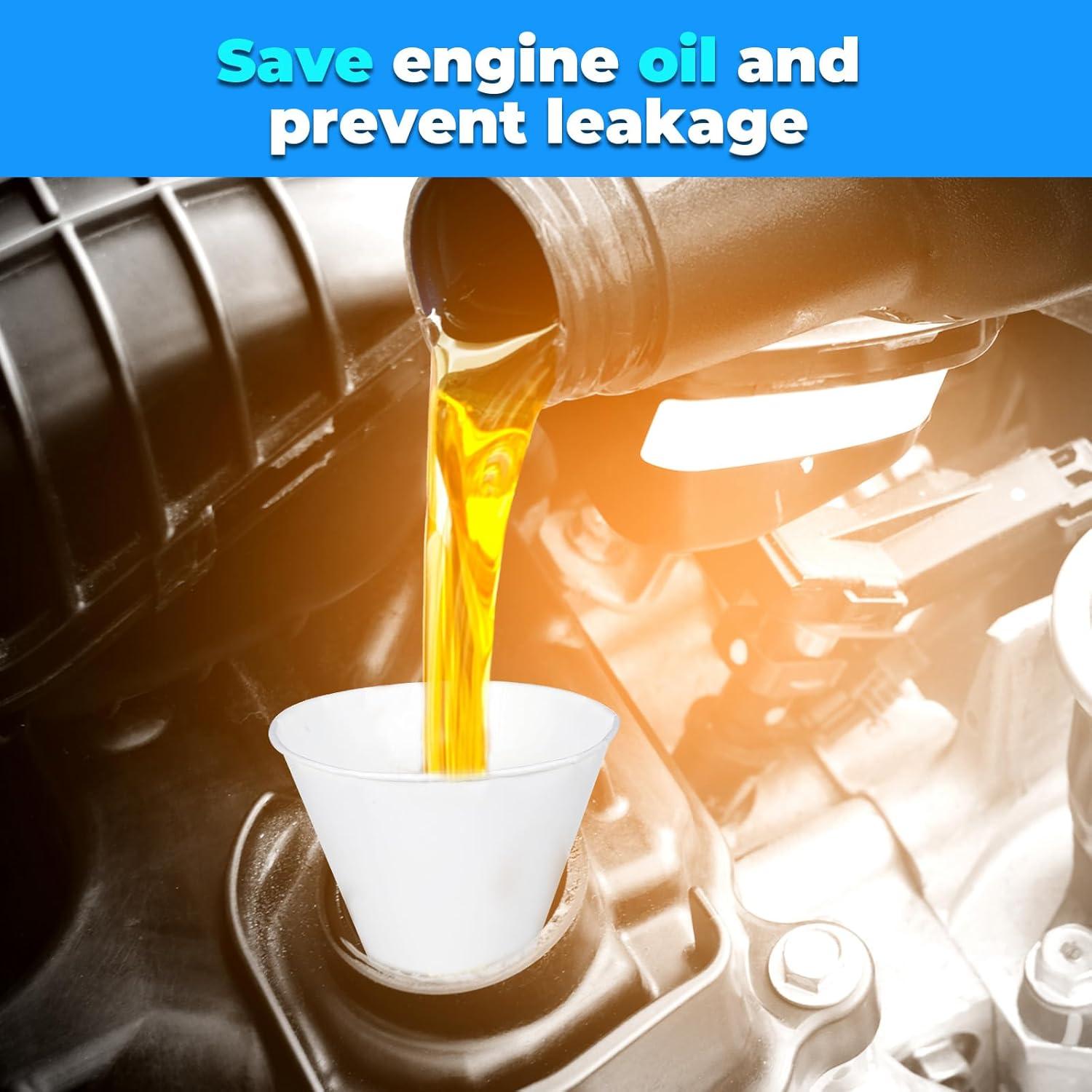 60 Embudos de Papel Desechables para Aceite Lemecima 8.89cm