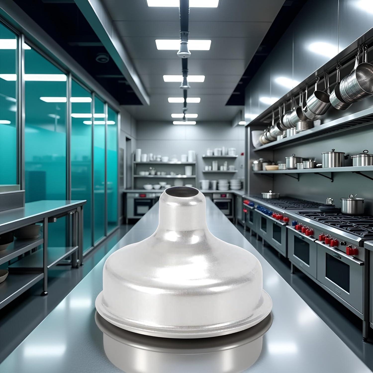 Embudo de acero inoxidable Calsgkspray 2.5 cm mini herramienta