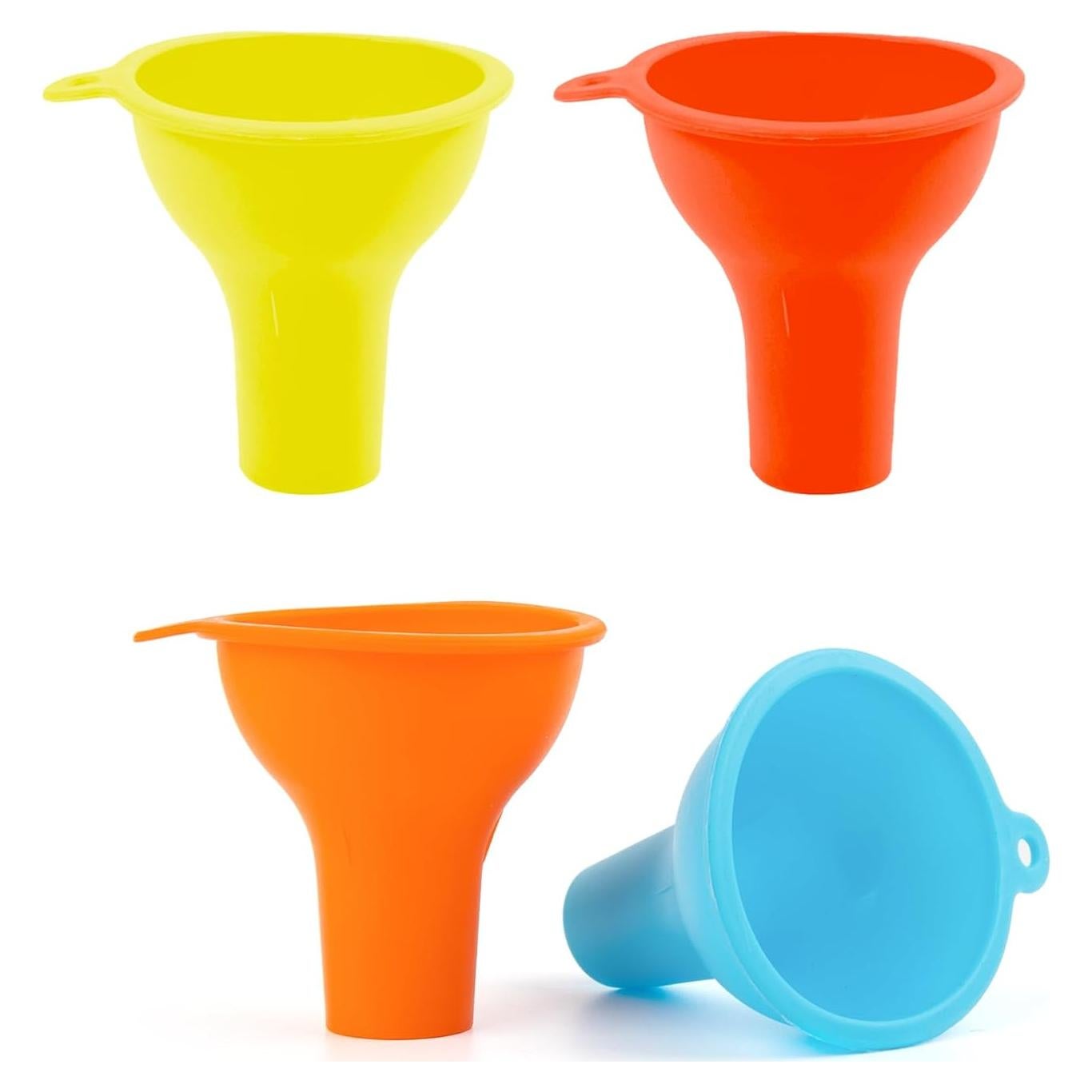 Set de 4 embudos de silicona Framendino para cocina