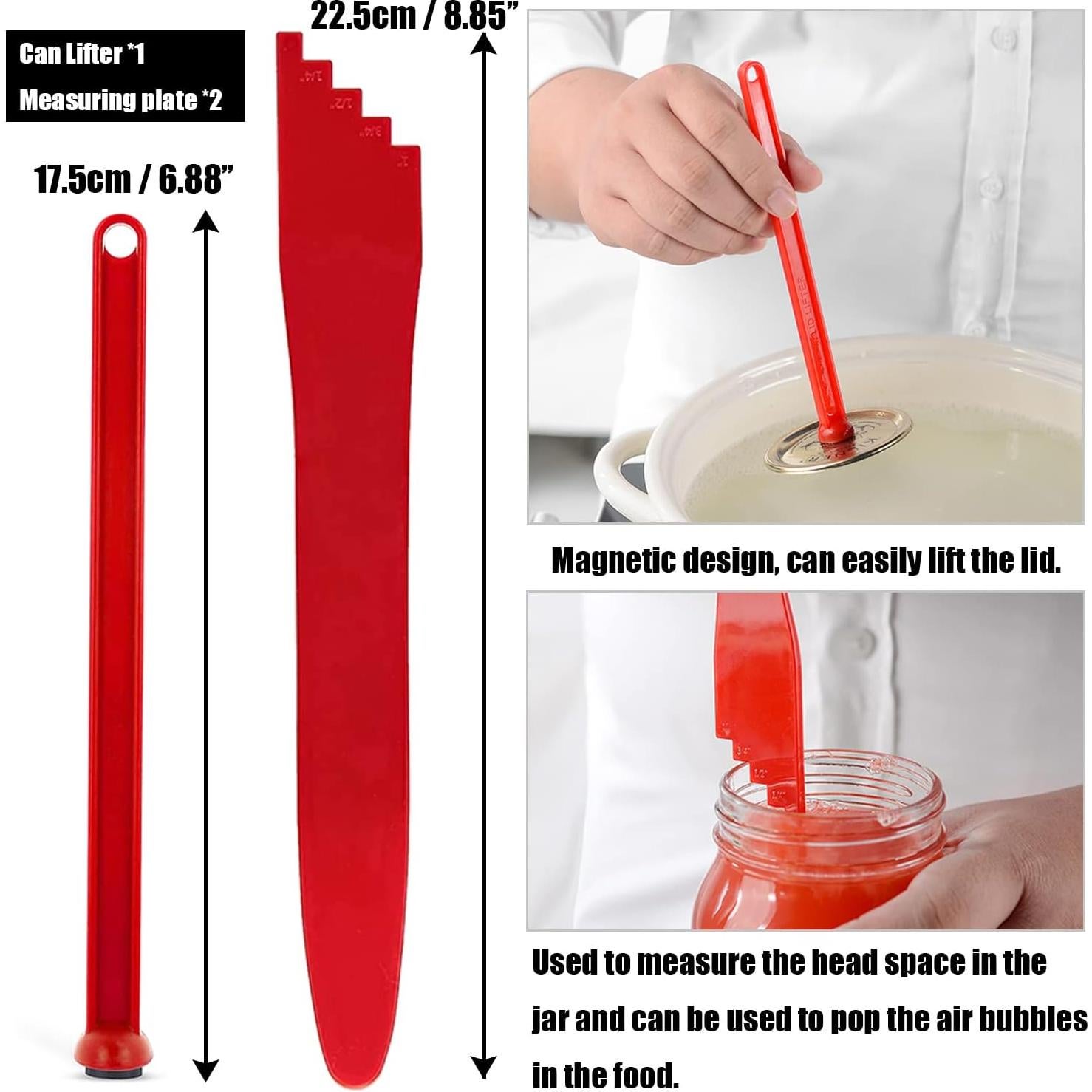 Kit de Conservas 7 Piezas CNYMANY - Removedores, Elevador y Embudo