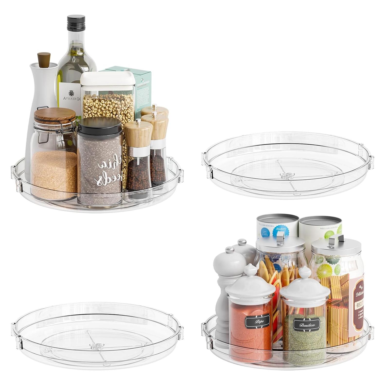 Organizador Giratorio Lazy Susan SuoXing 4 Piezas 24.13 cm