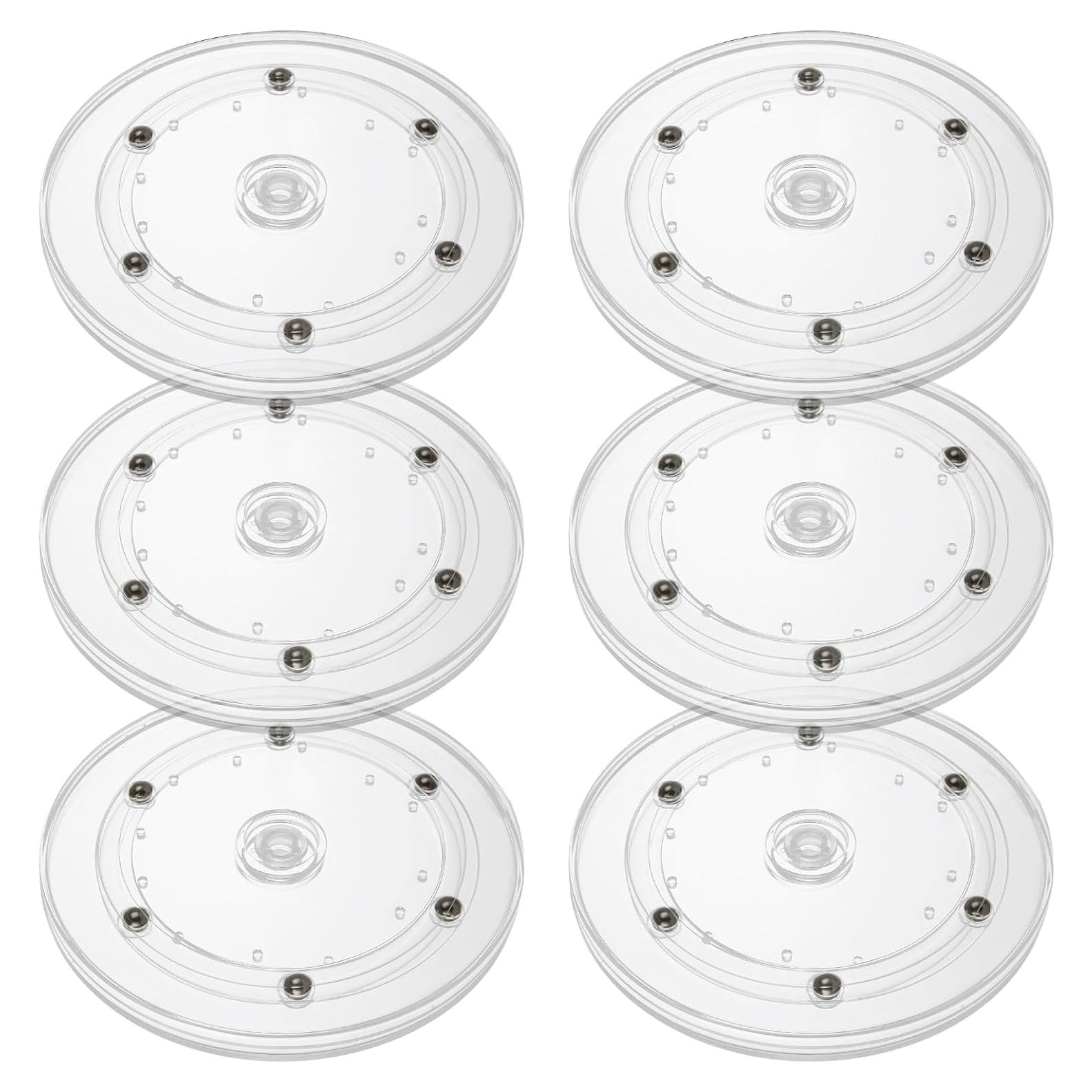 Organizador Giratorio Lazy Susan LDXDRU 6 Pulgadas Acrílico