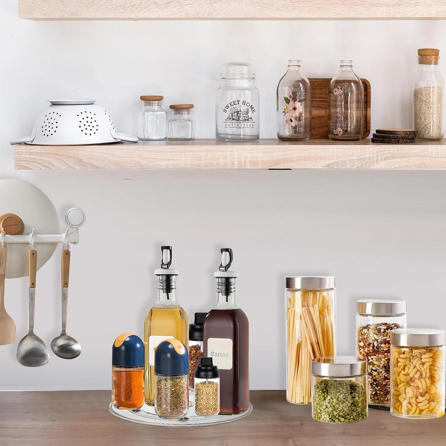 Organizador Giratorio Lazy Susan LDXDRU 6 Pulgadas Acrílico