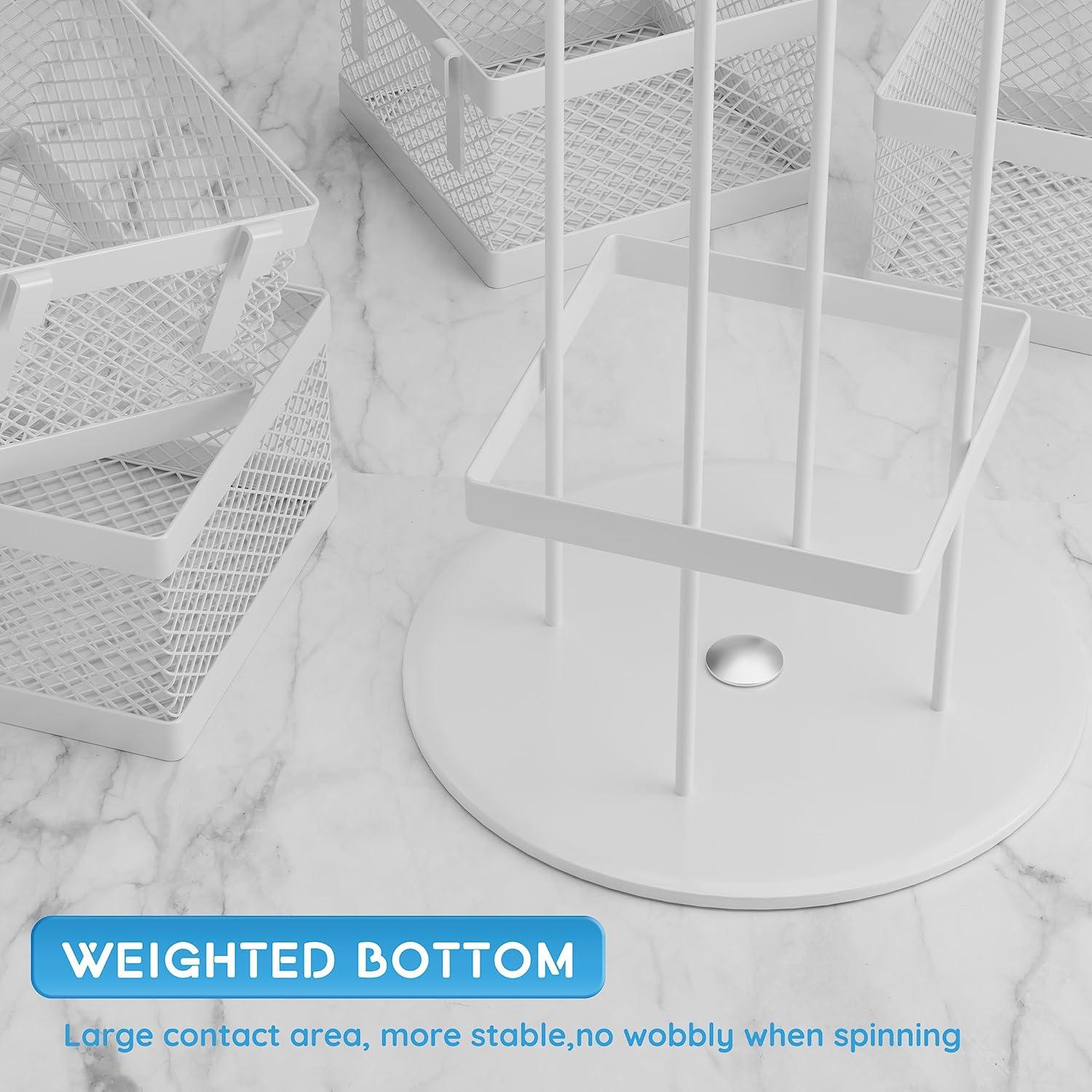 Organizador de Bolsitas de Té VOGWOLTH Carrusel Giratorio 96 Unidades