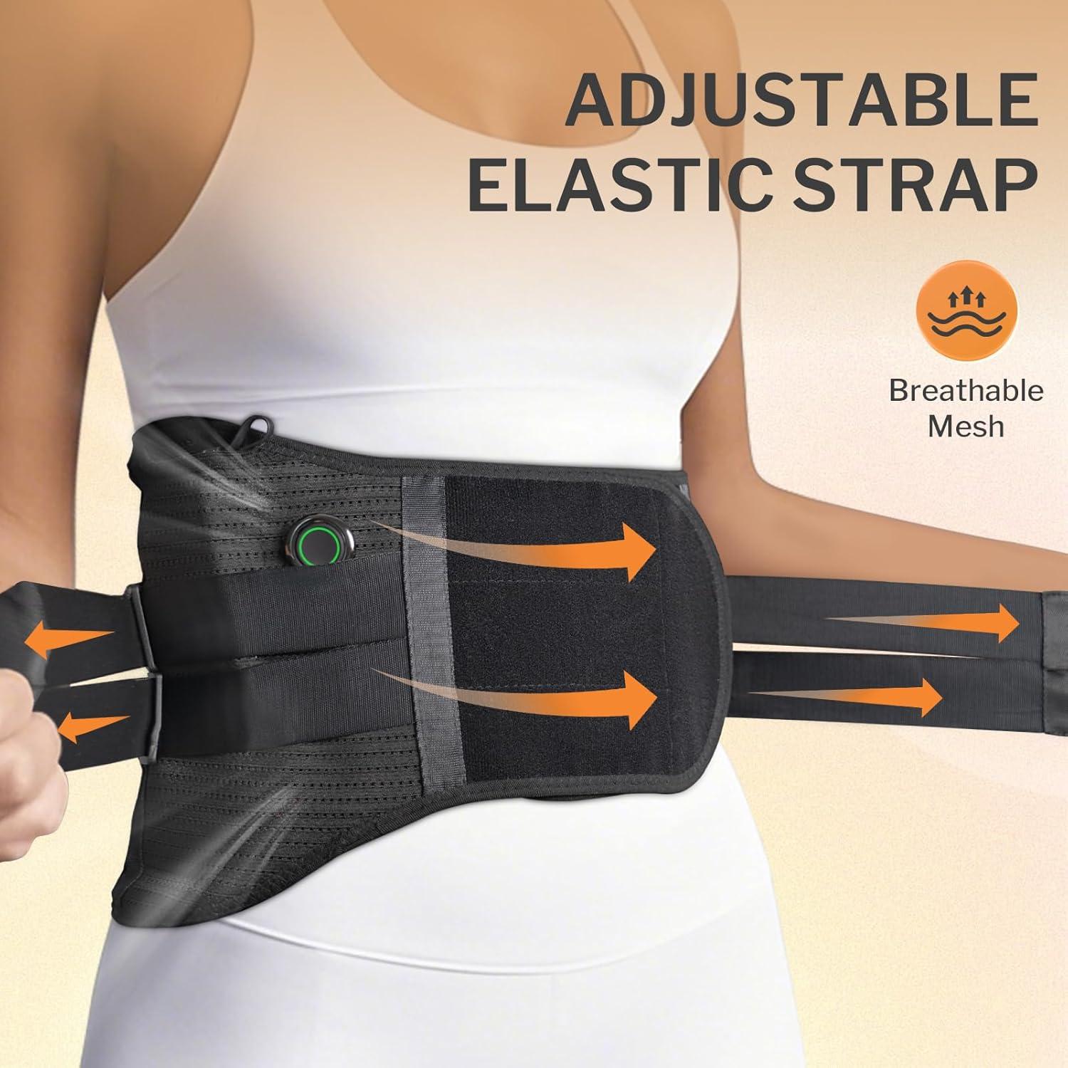 Almohadilla Térmica Inalámbrica HOMLYNS RelaxRite 142 cm 3 Niveles