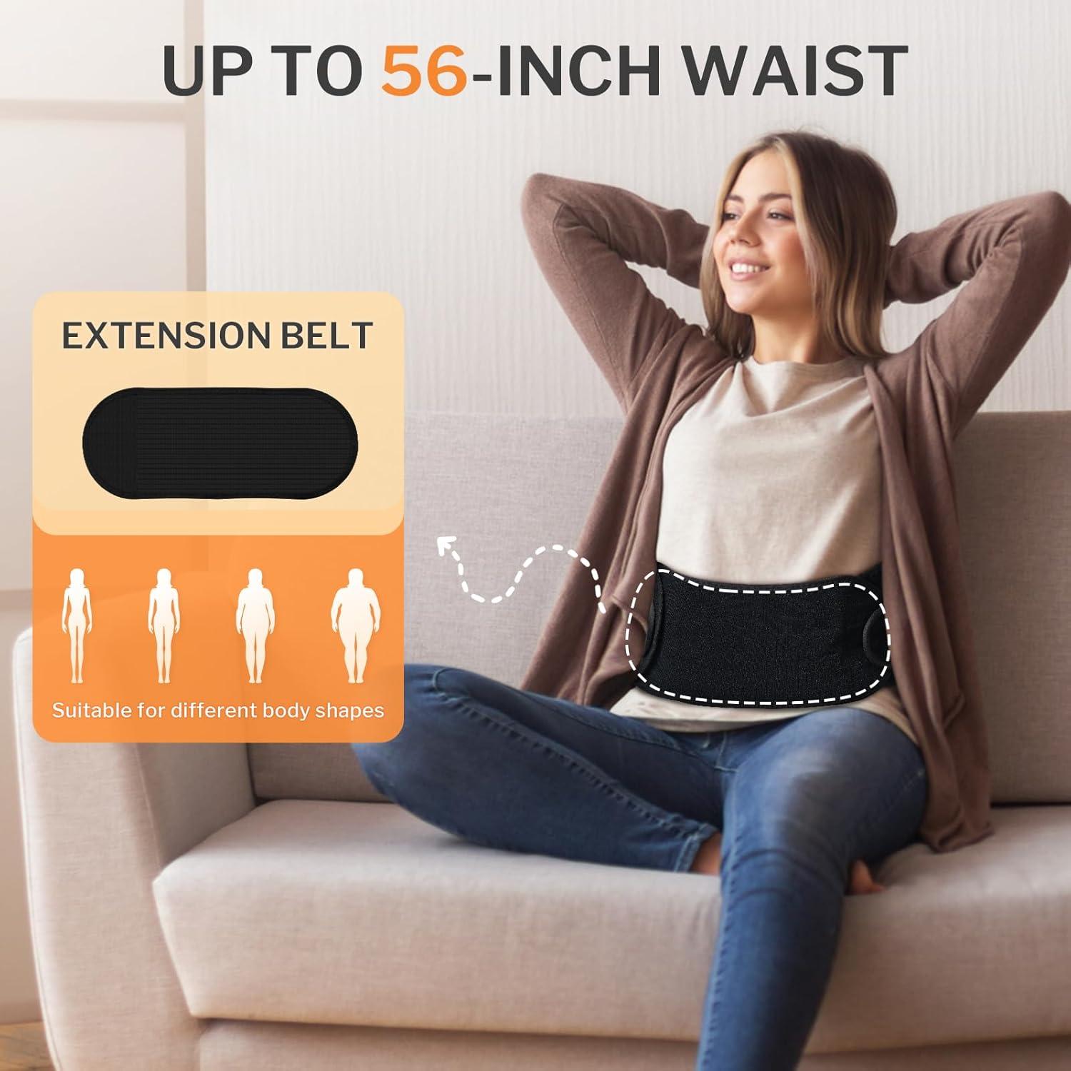 Almohadilla Térmica Inalámbrica HOMLYNS RelaxRite 142 cm 3 Niveles