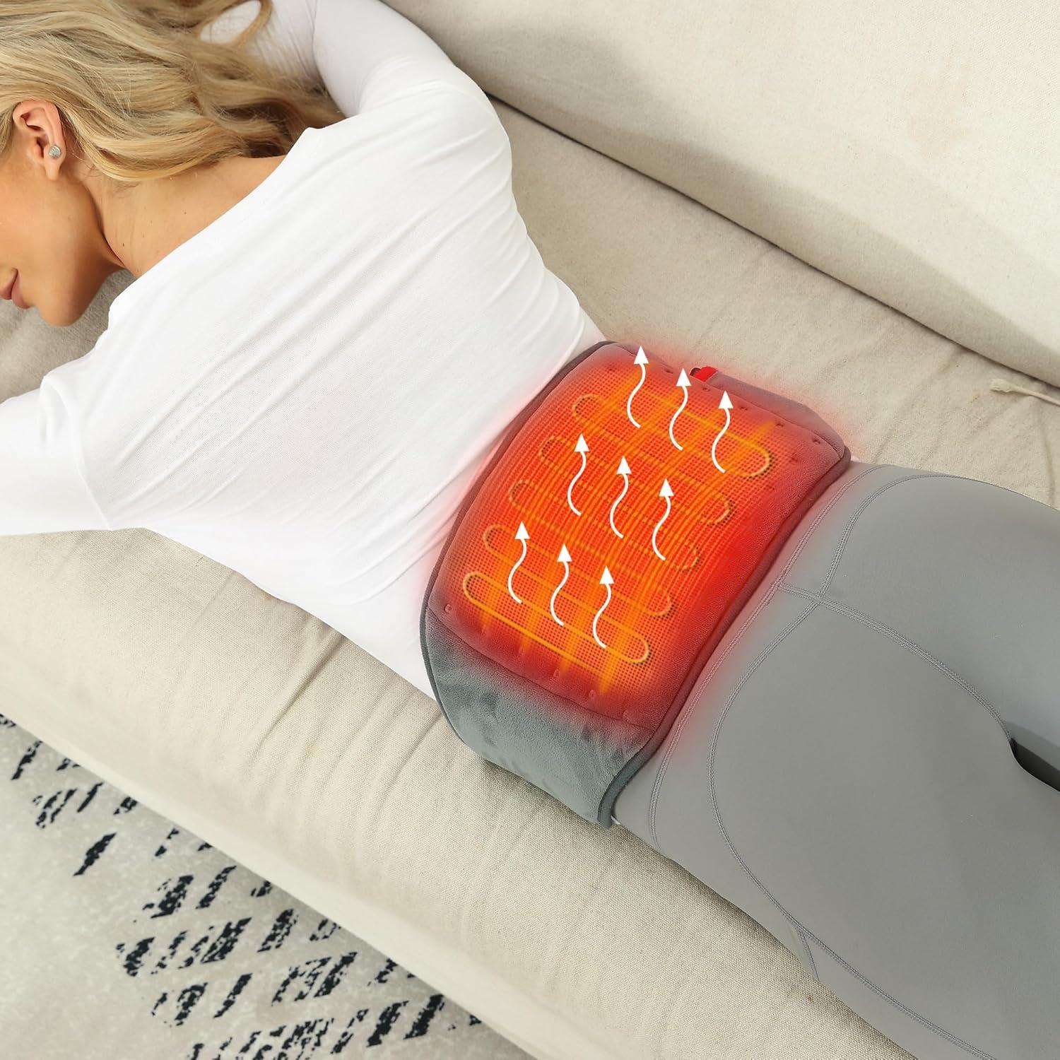 Almohadilla Térmica Inalámbrica Vofuoti 20x56cm 3 Niveles Calor