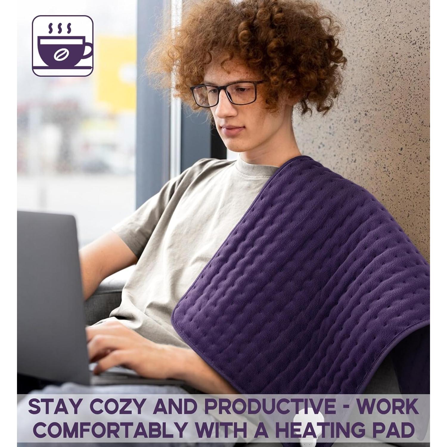 Almohadilla Calefactora MIKRALE 43x84 cm, 6 Niveles Calor