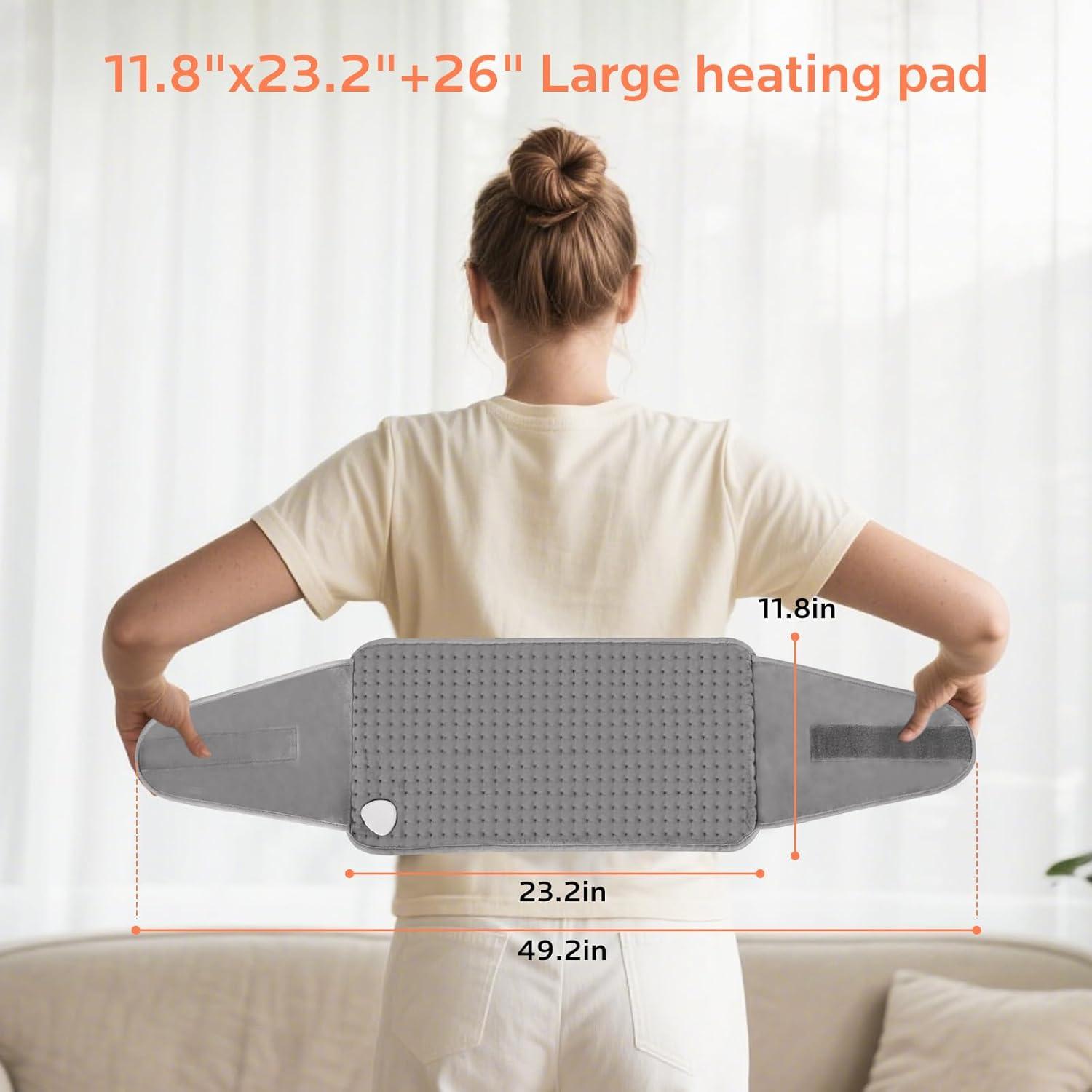 Almohadilla Térmica Eléctrica MineeCozee para Espalda 9 Niveles