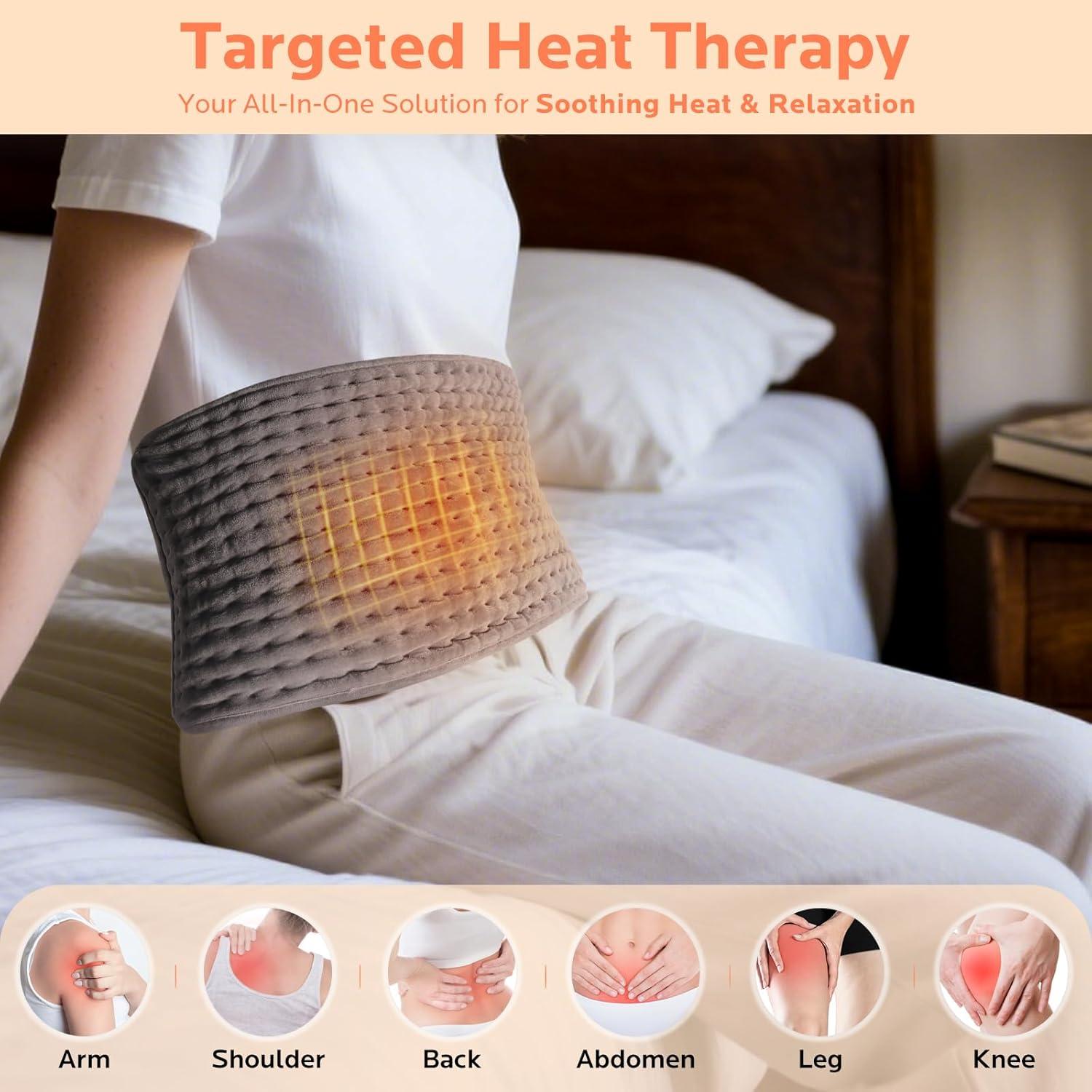 Almohadilla Térmica Eléctrica MineeCozee para Espalda 9 Niveles