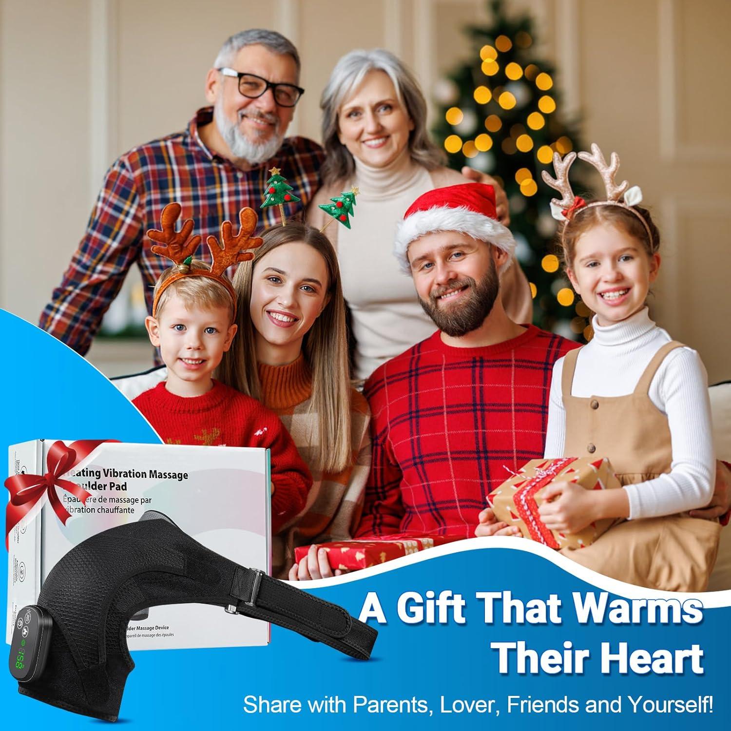 Almohadilla Calentadora de Hombros YUANBO con Masaje y Temporizador