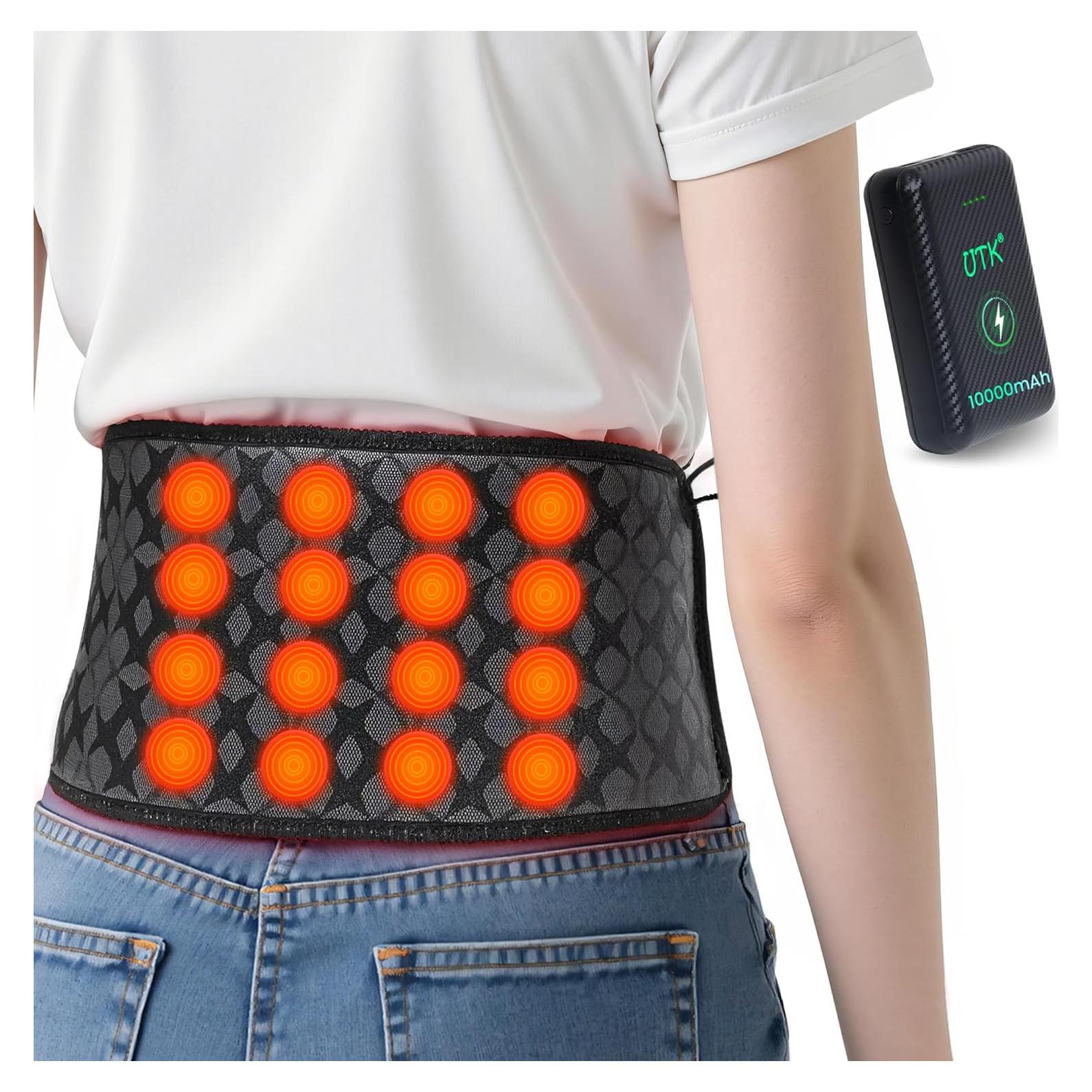 Almohadilla Térmica Inalámbrica UTK H01Y2 para Alivio de Dolor