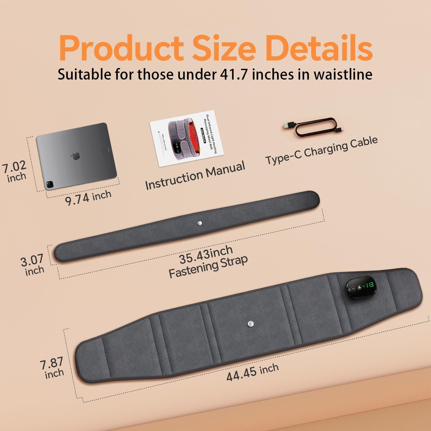 Almohadilla Calefactora YUHUO HLX102247 con Masaje y Calor