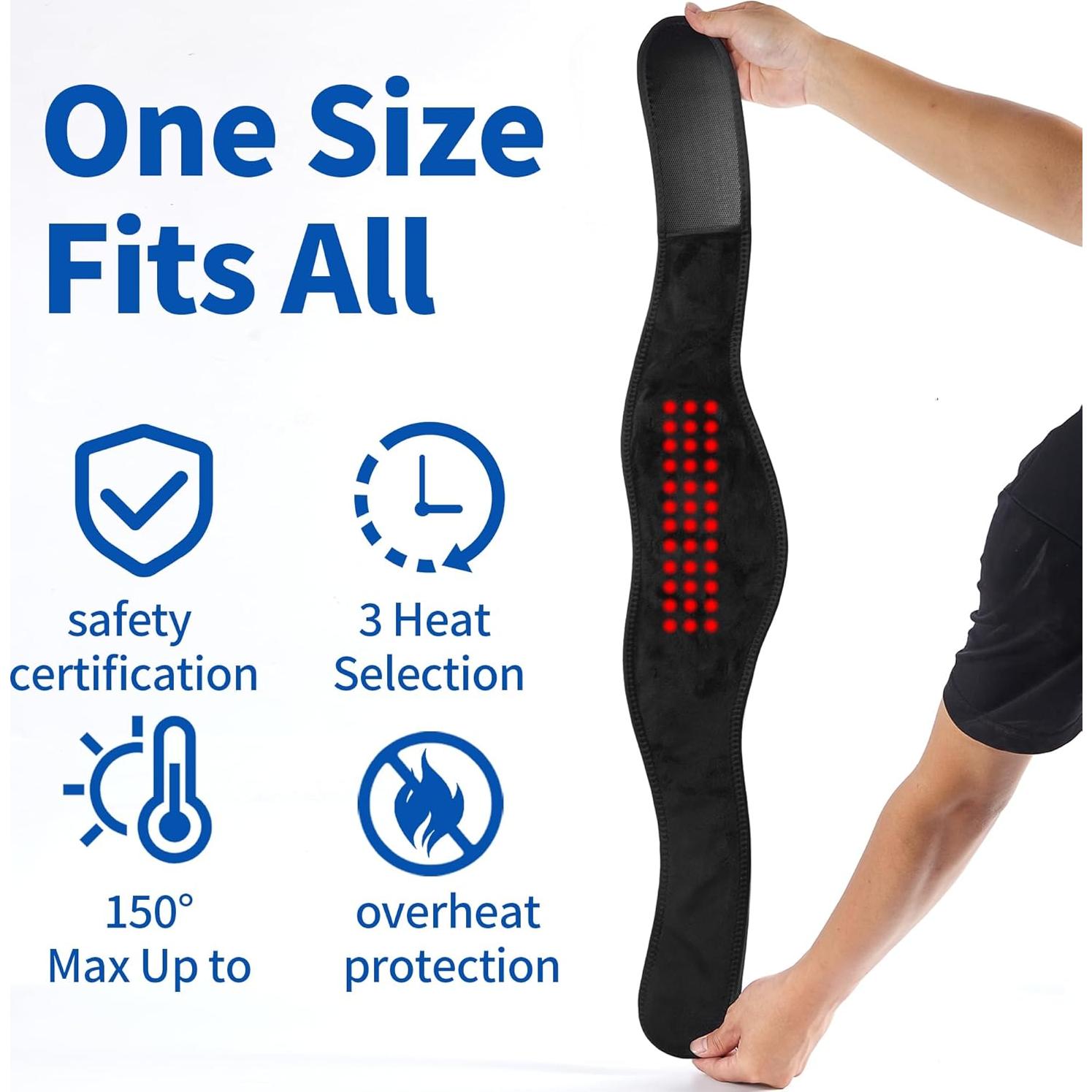 Almohadilla Térmica Inalámbrica BEDHUM para Cuello 3000mAh