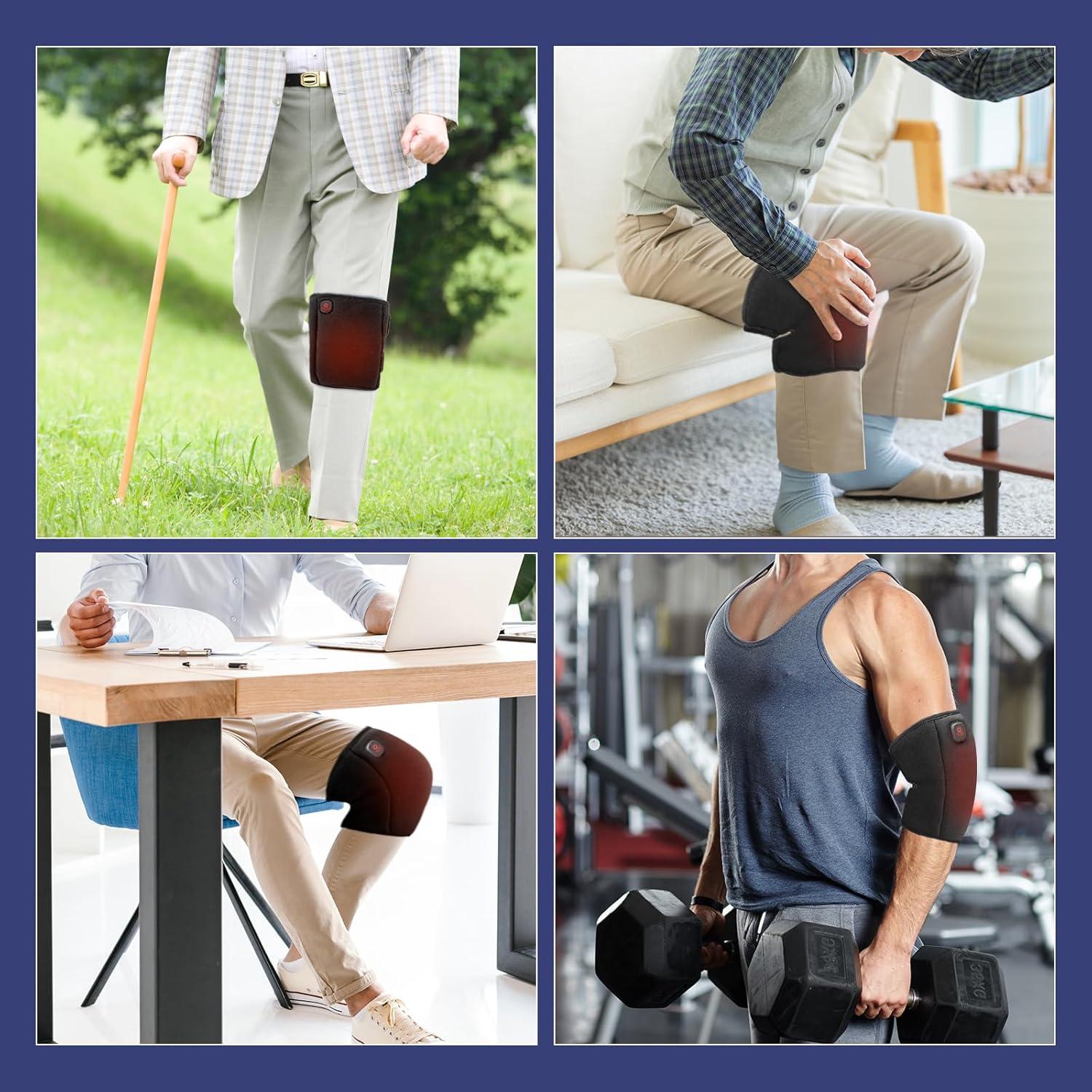 Almohadilla Calentadora para Rodilla Auccipal HPK-651 3000mAh