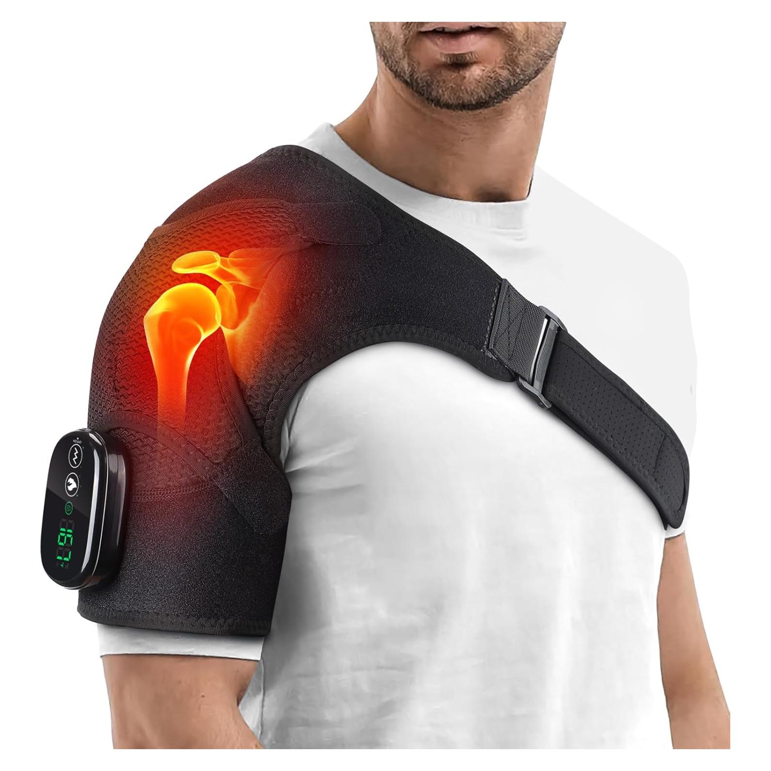 Almohadilla Térmica Inalámbrica MOAJAZA para Hombros con Masaje