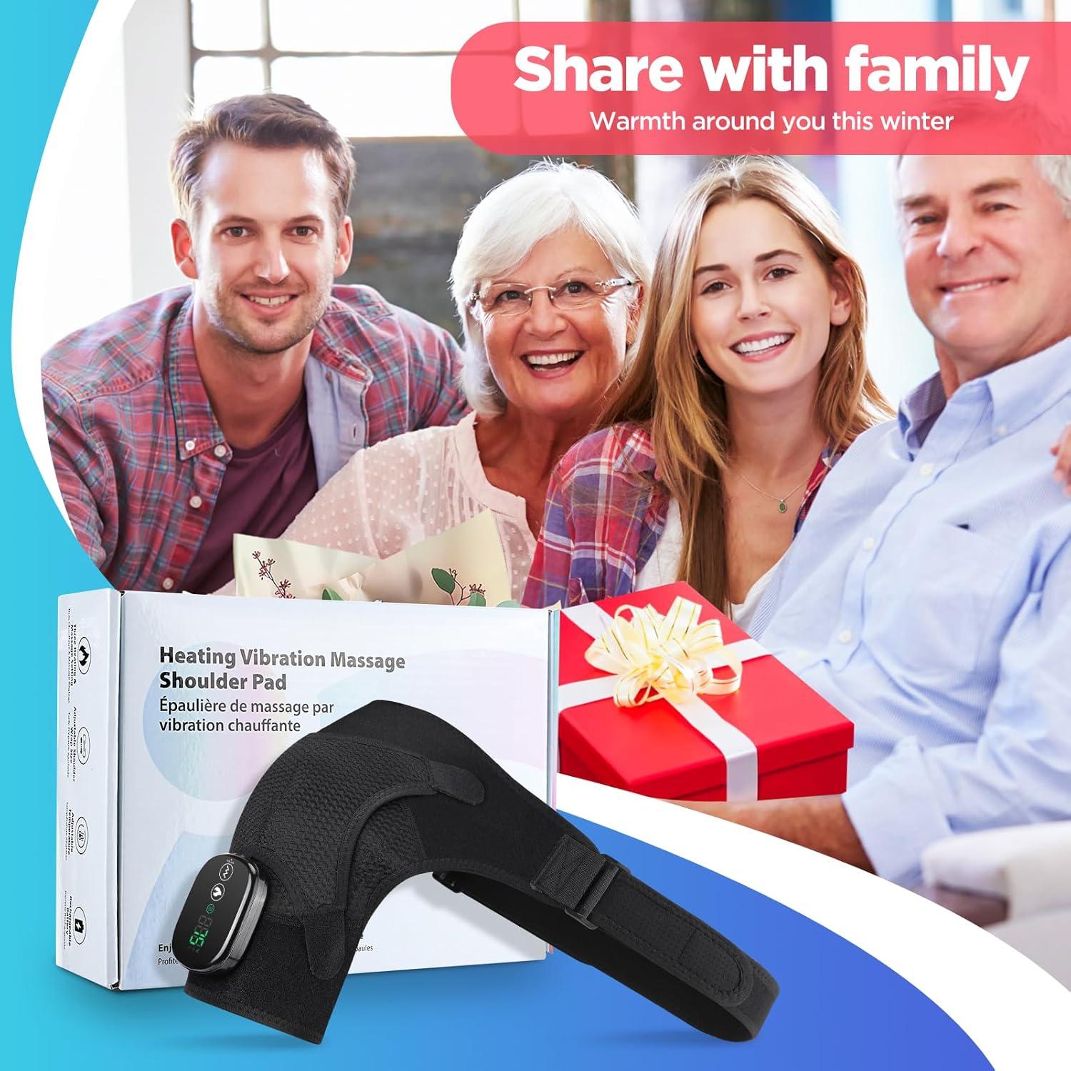 Almohadilla Térmica Inalámbrica MOAJAZA para Hombros con Masaje